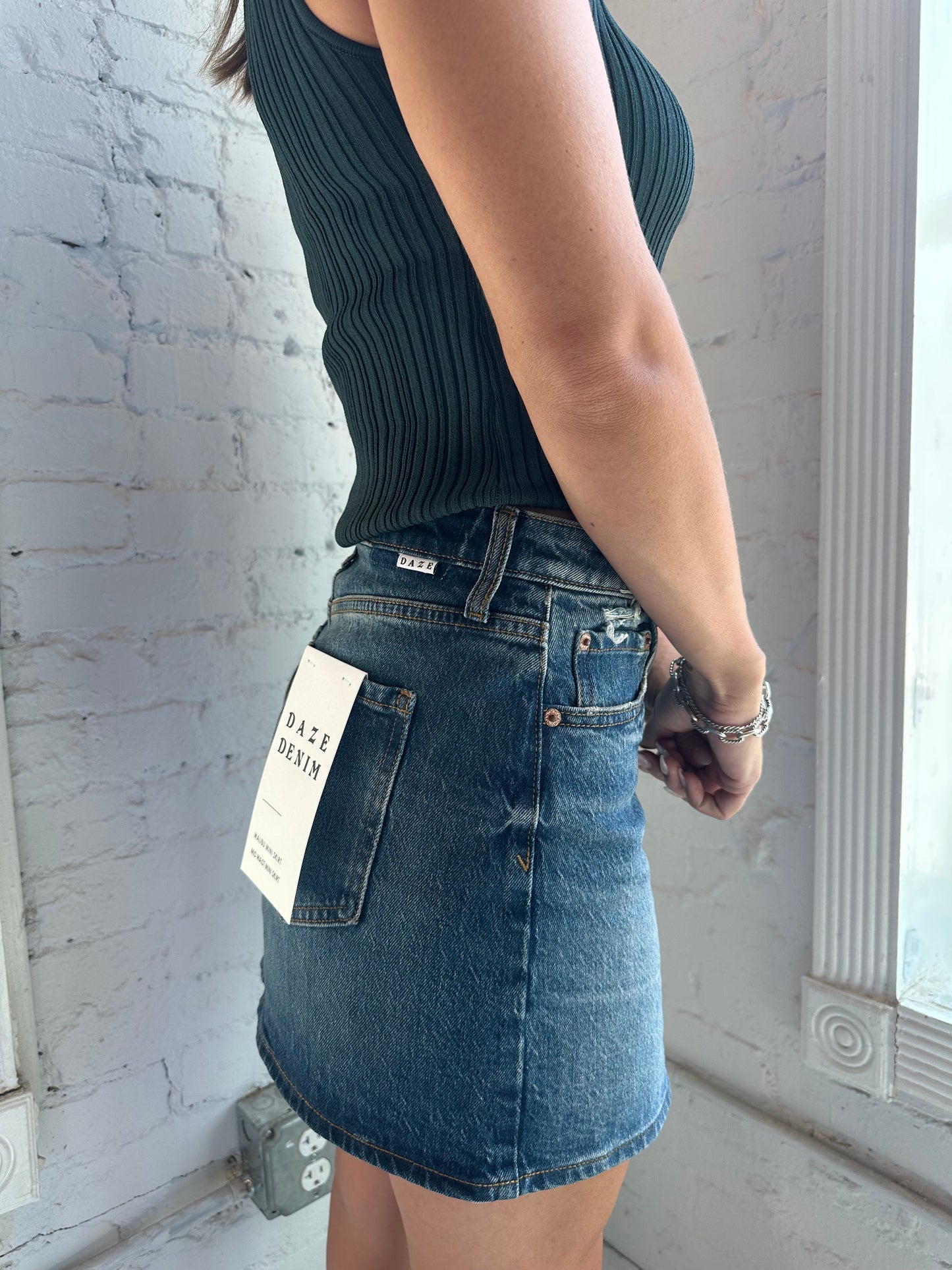 Malibu Mini Mid Waist Authentic