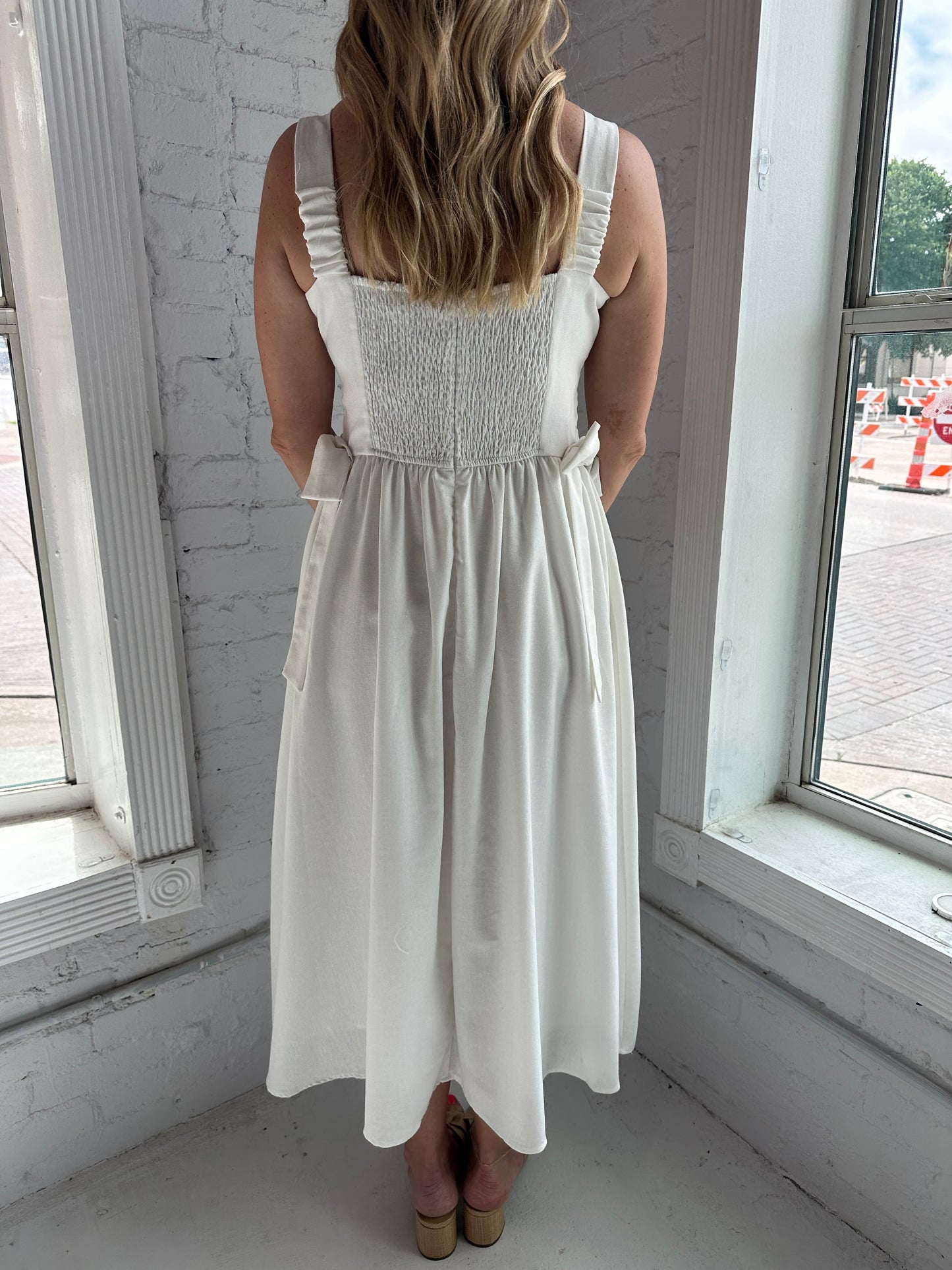 Kathryn Tie Wrap Dress