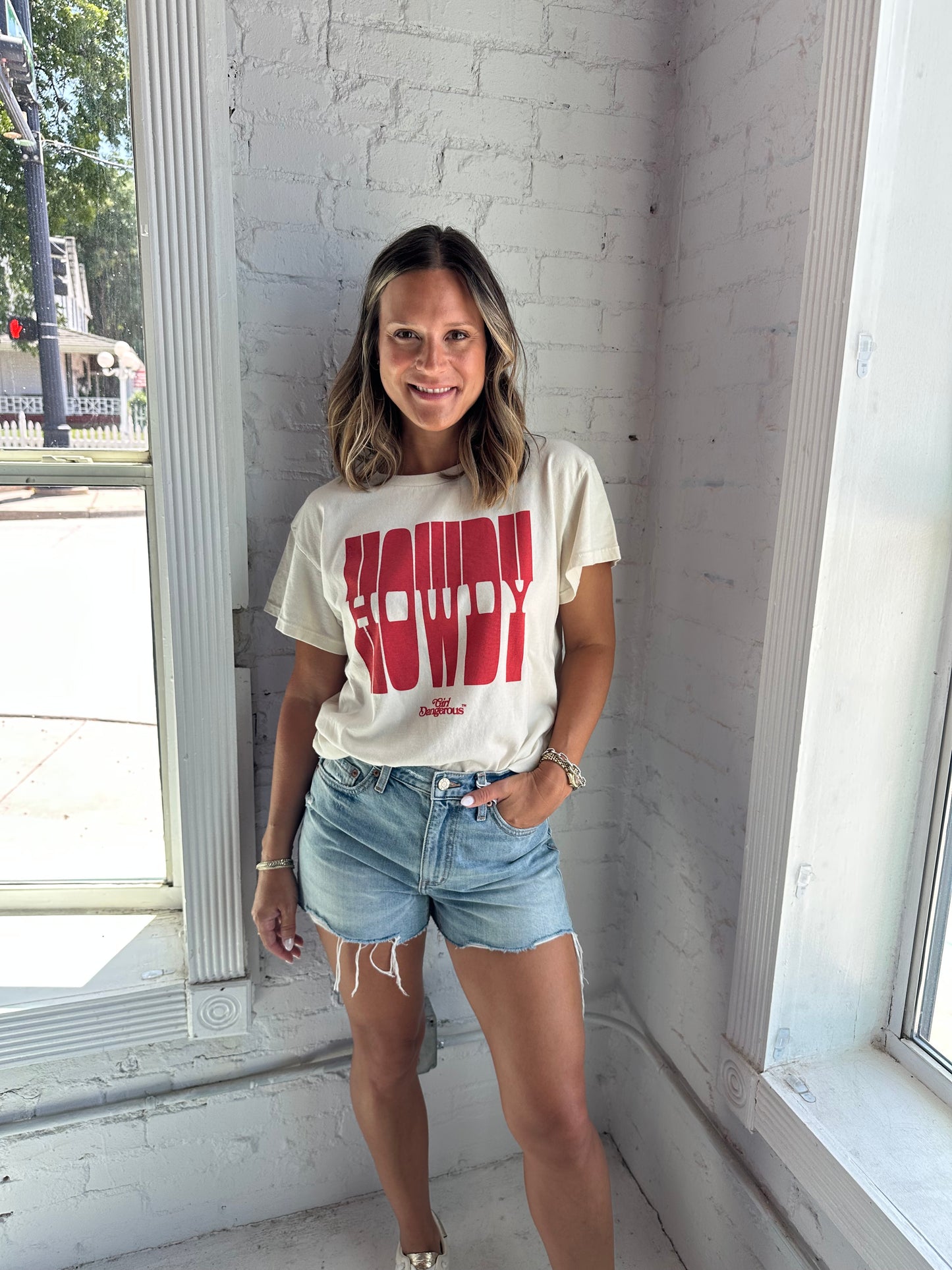 Howdy Natural Vintage Tee
