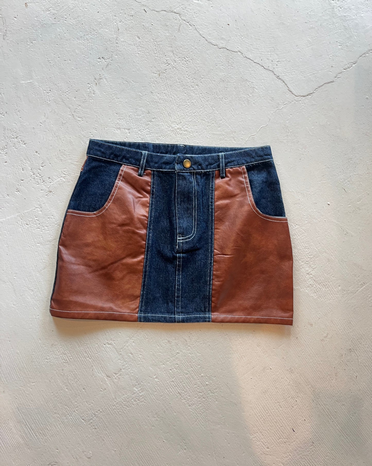 Corbin Denim Mini Skirt