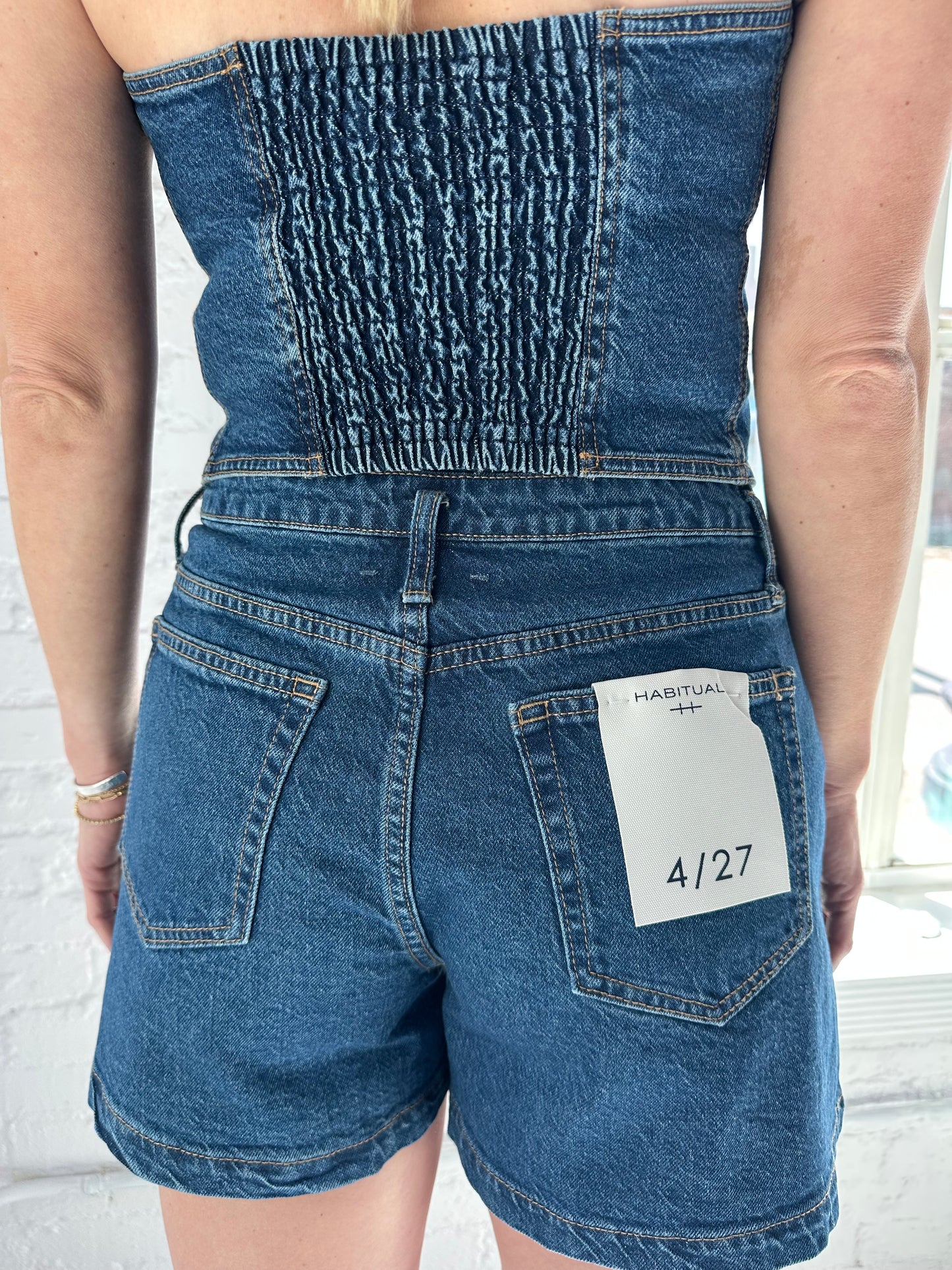 Double Waistband Short Lagoon