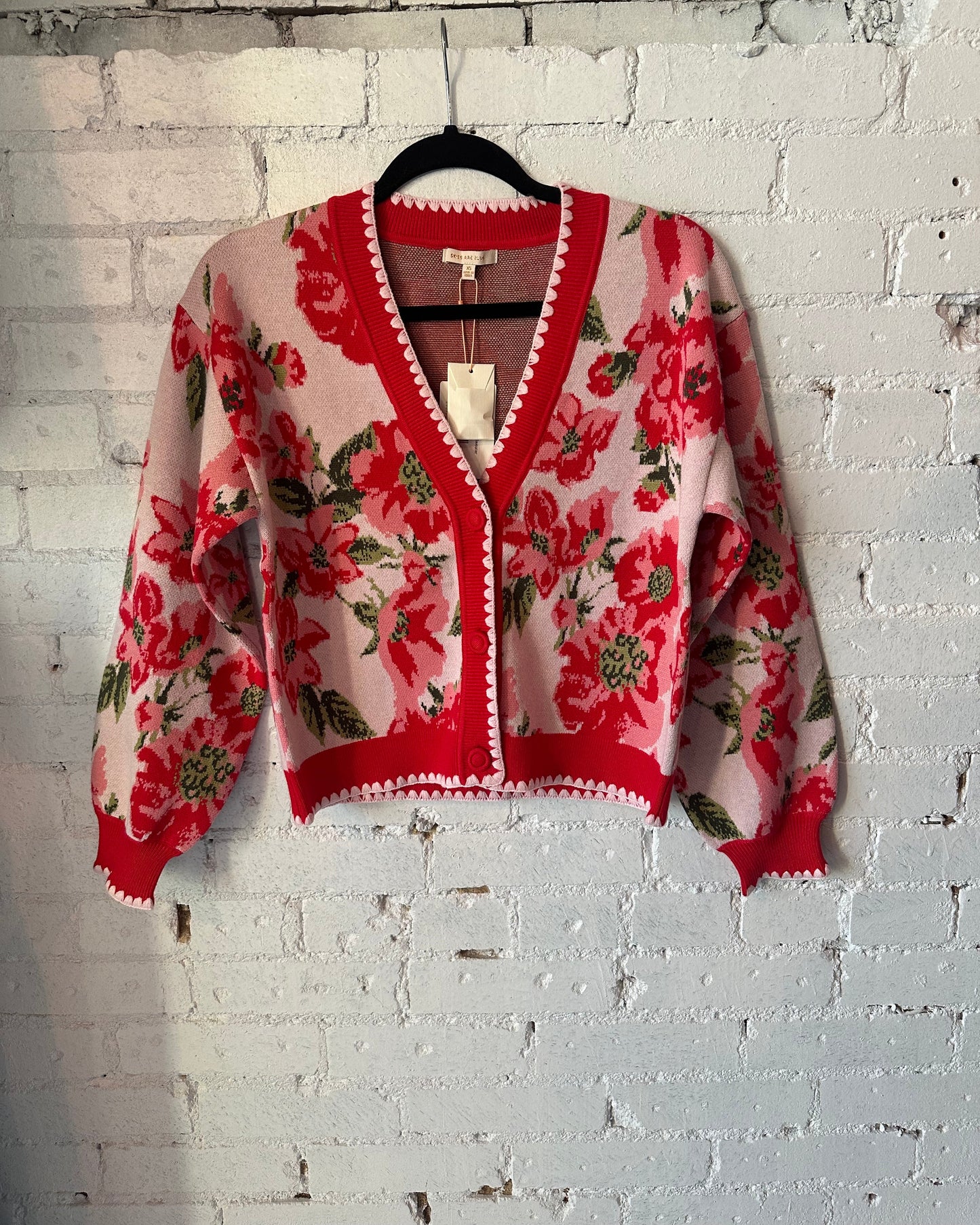The Scarlet Petal Sweater
