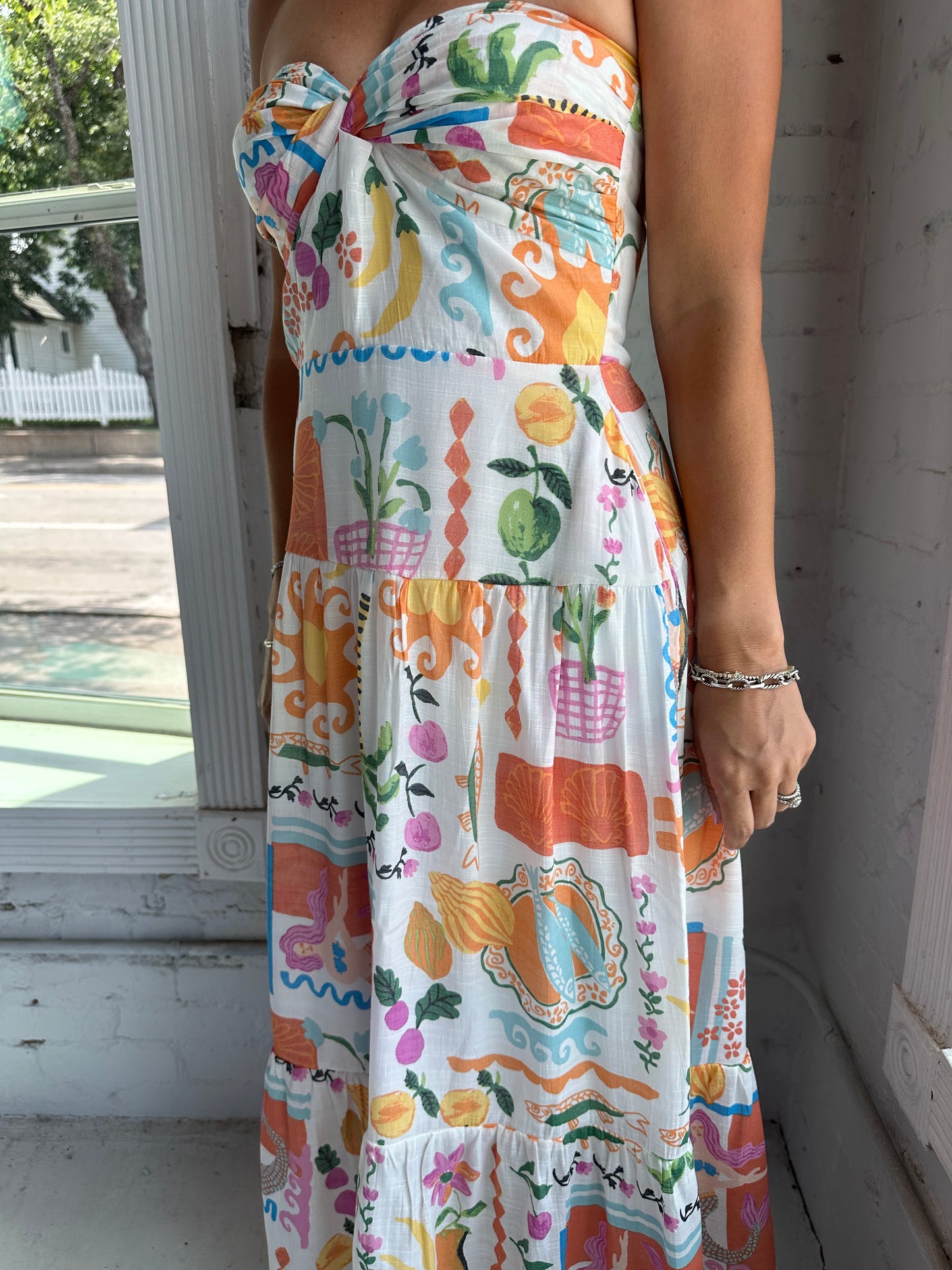 Amaya Papaya Dress