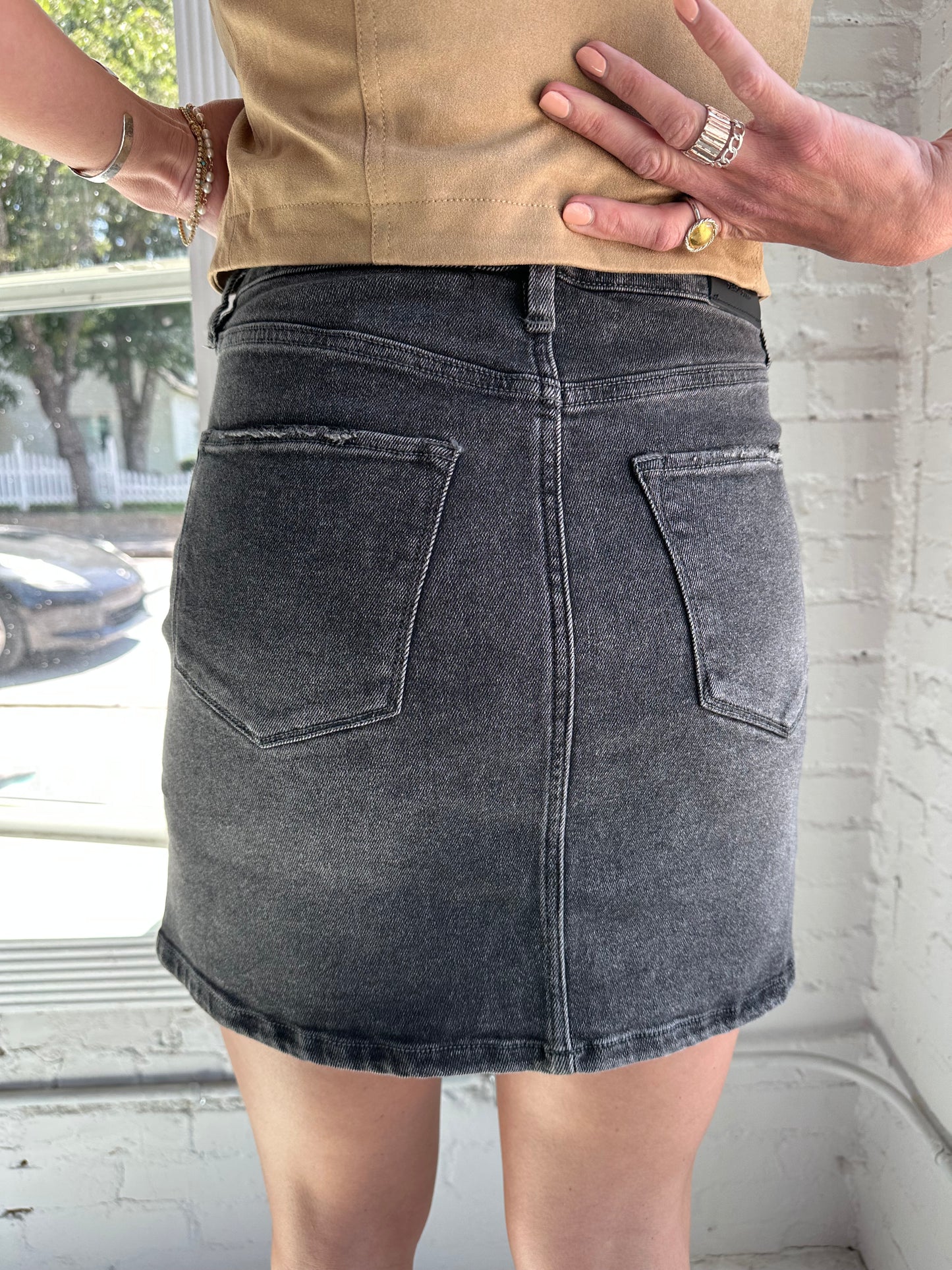 Quinn Denim Skirt Blackburn