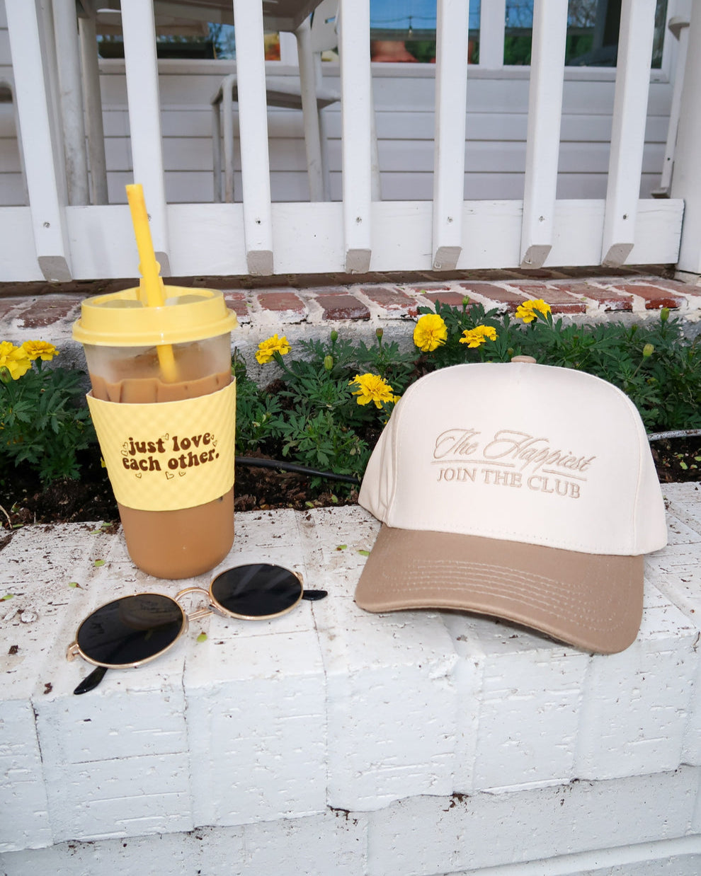 The Happiest Cursive Hat