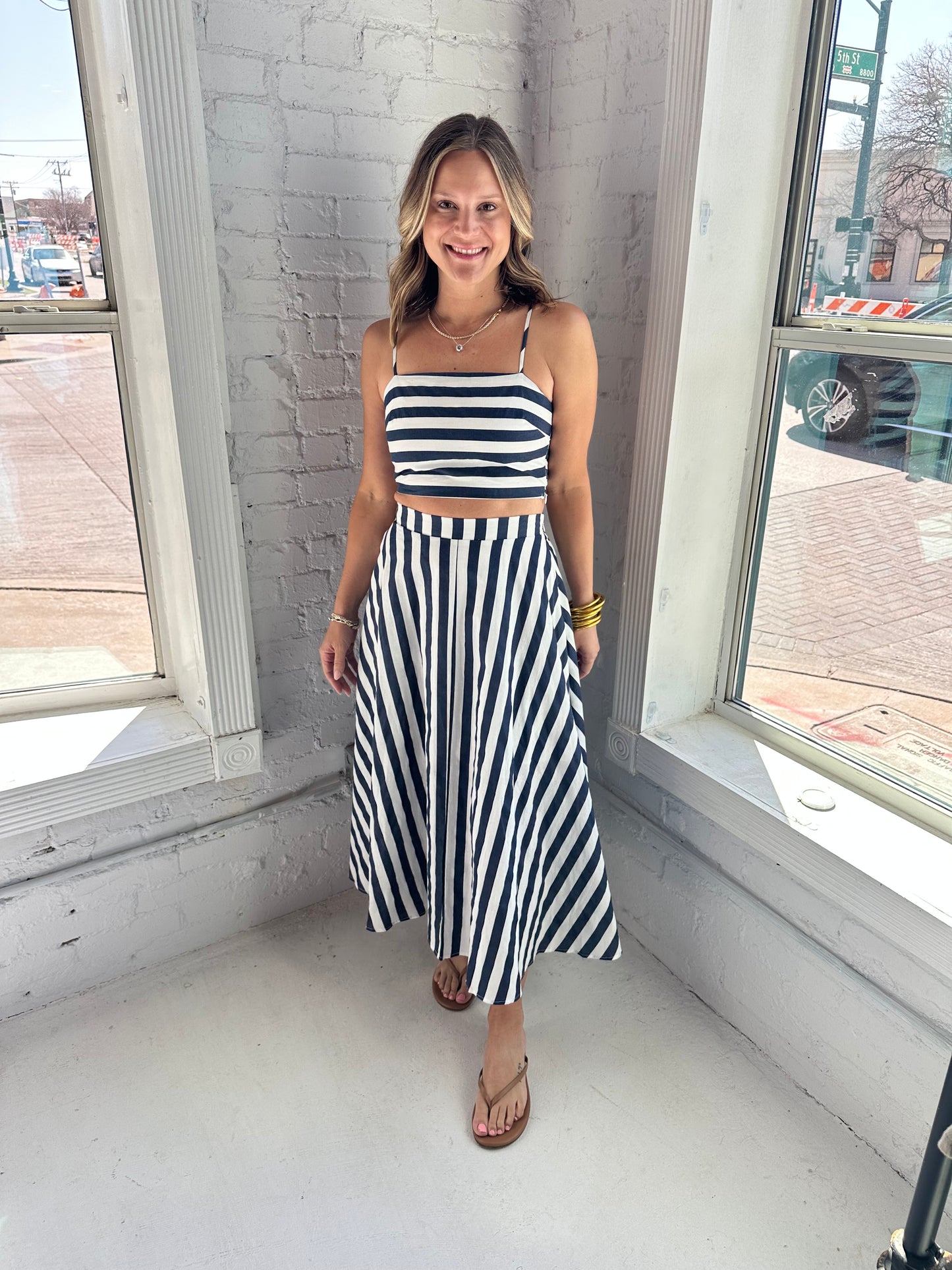 Beacon Striped Cami Top