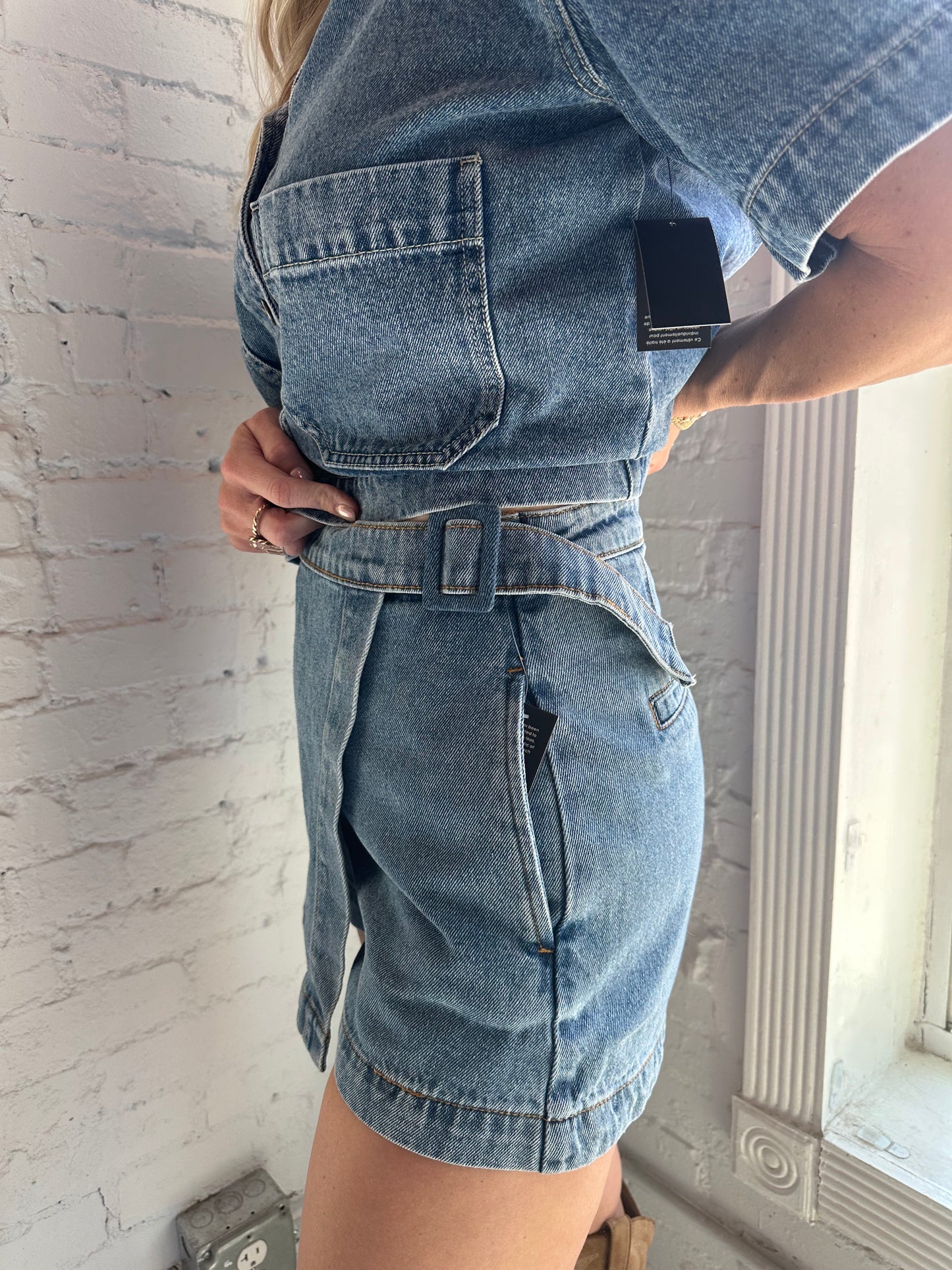 Lexi Denim Skort