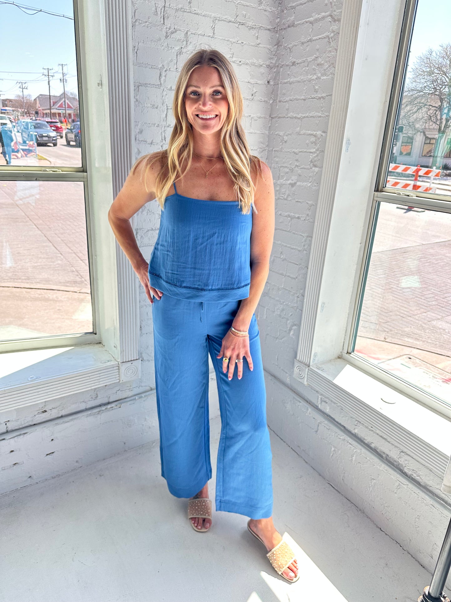 Soleil Textured Pant