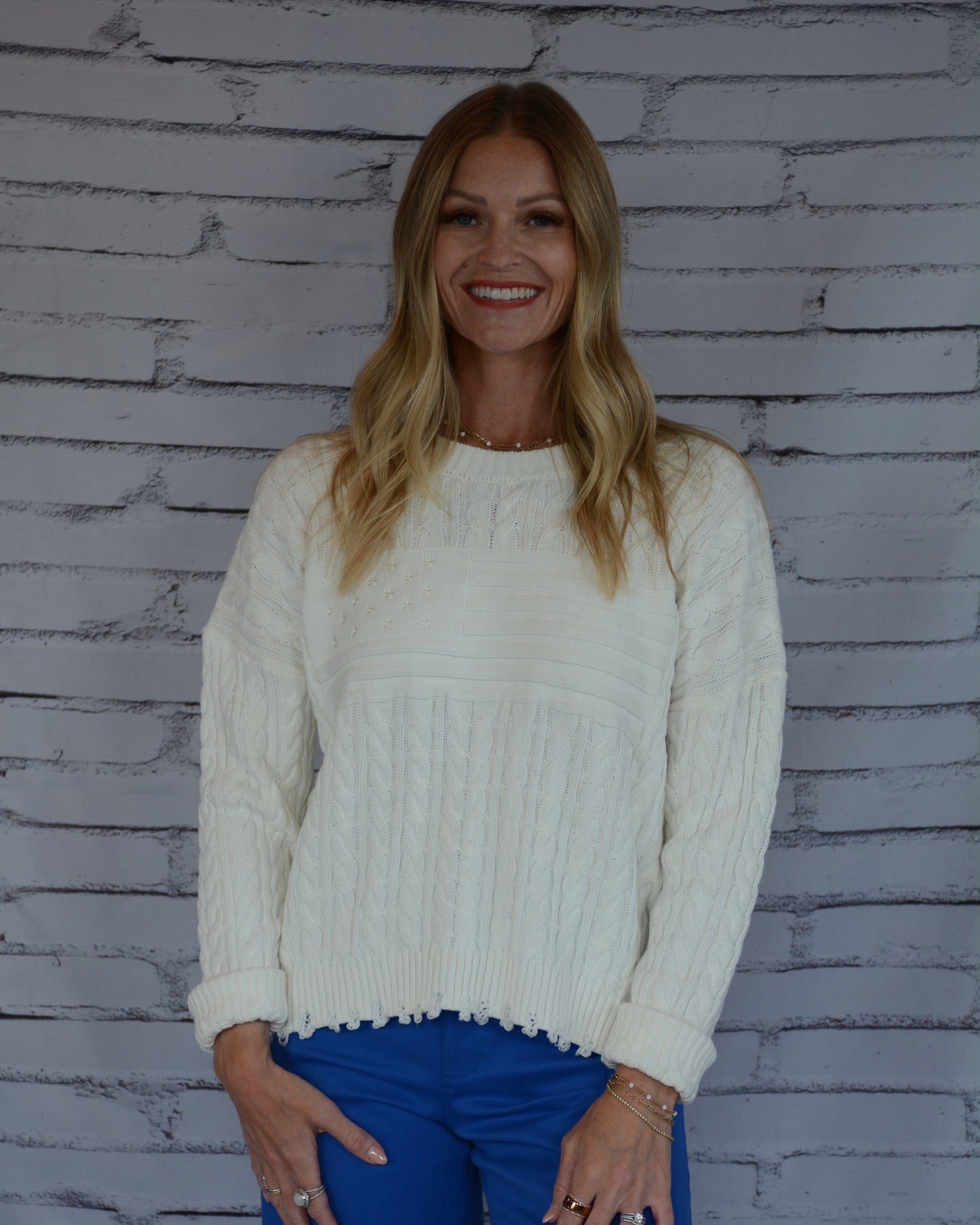 Rania Sweater Off White