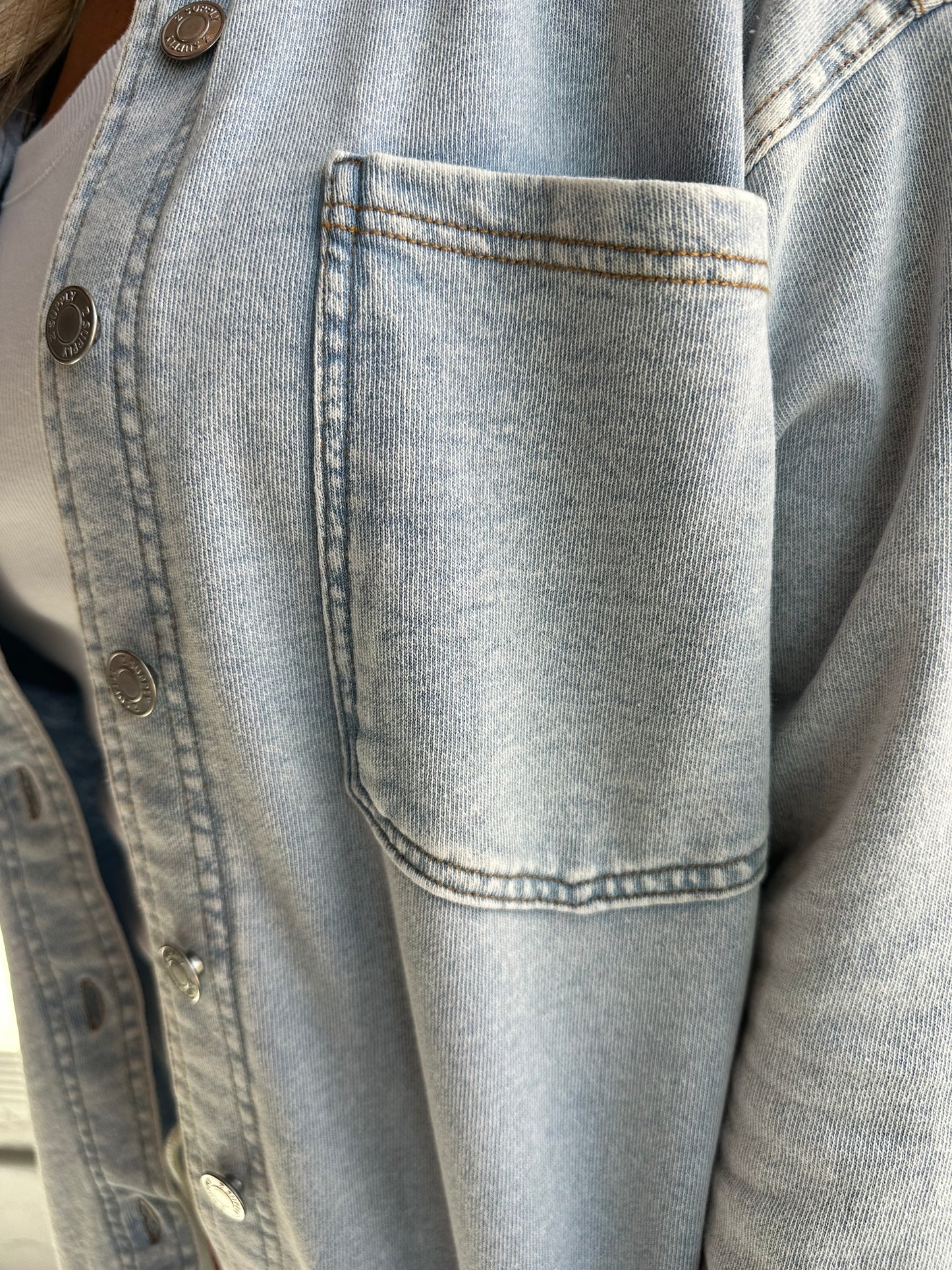 All Day Knit Denim Jacket