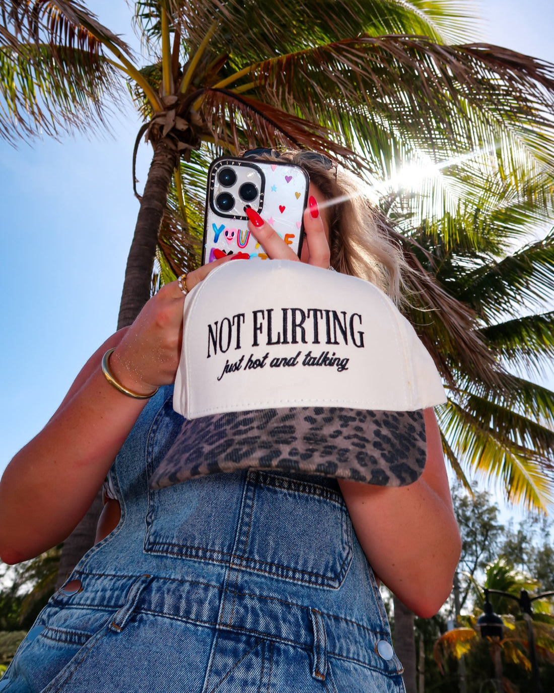 Not Flirting Hat