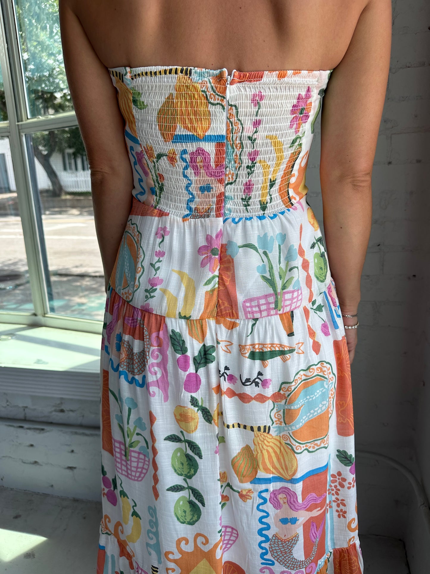 Amaya Papaya Dress