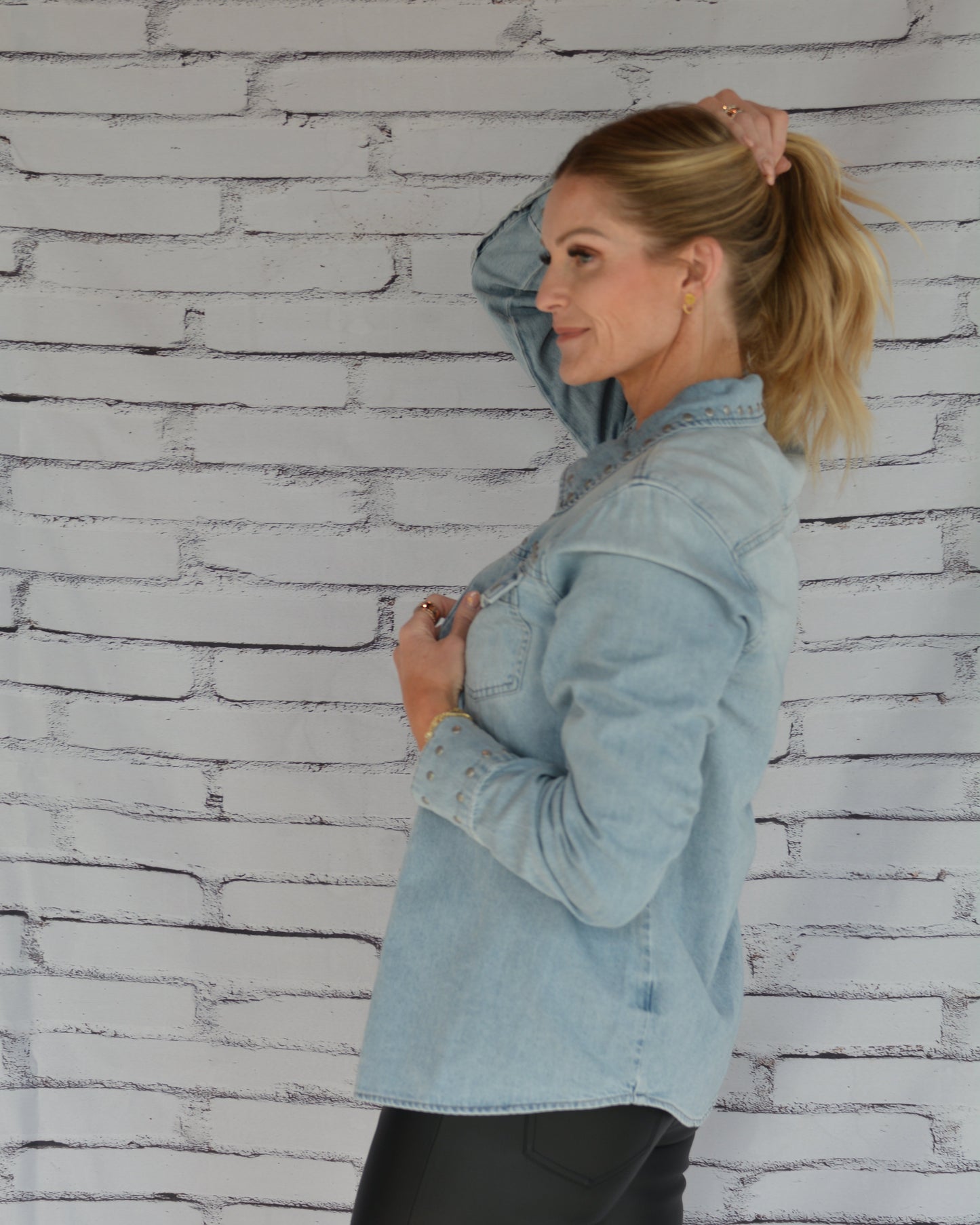 Star Studded Button Down Canals