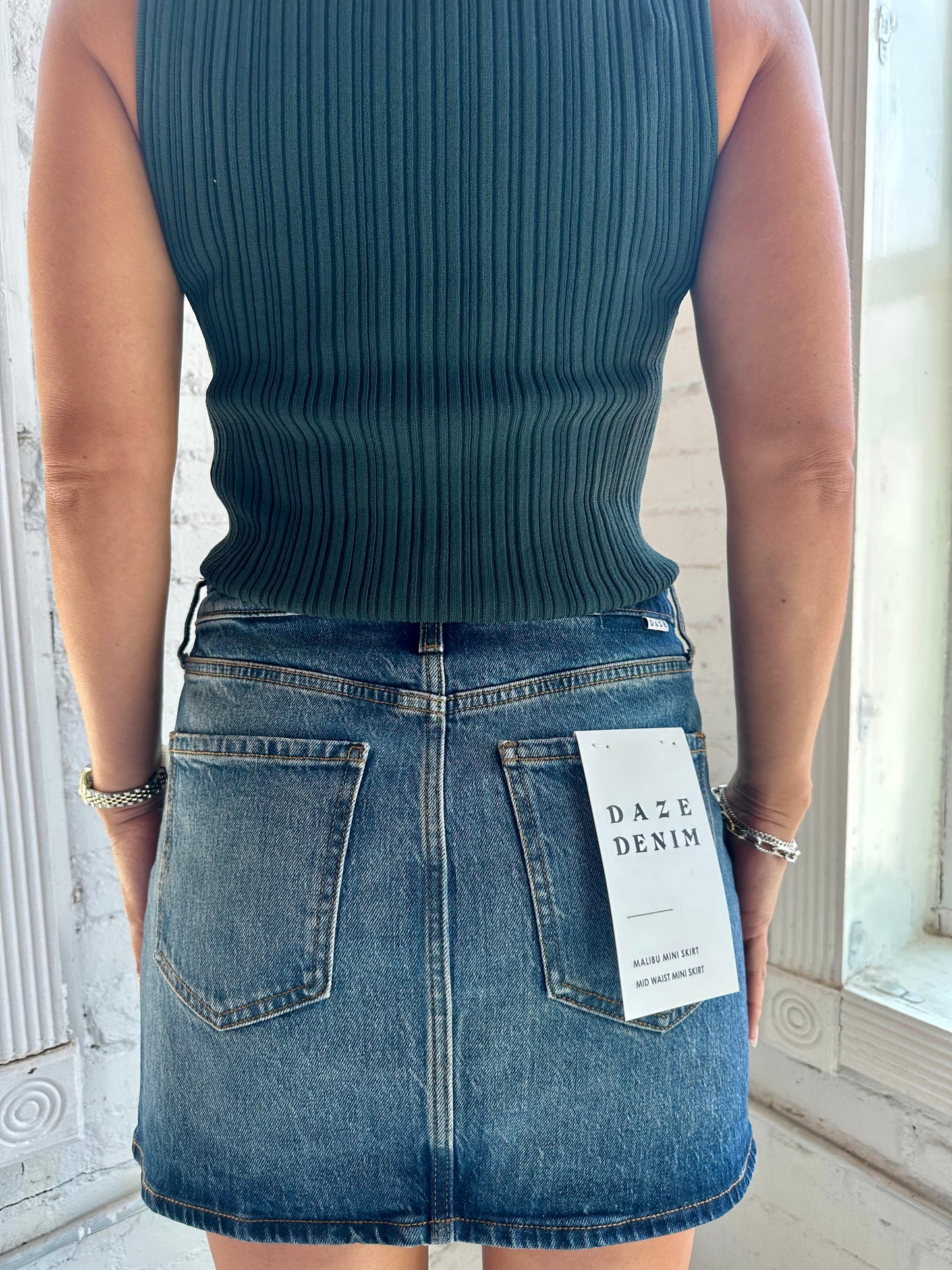 Malibu Mini Mid Waist Authentic