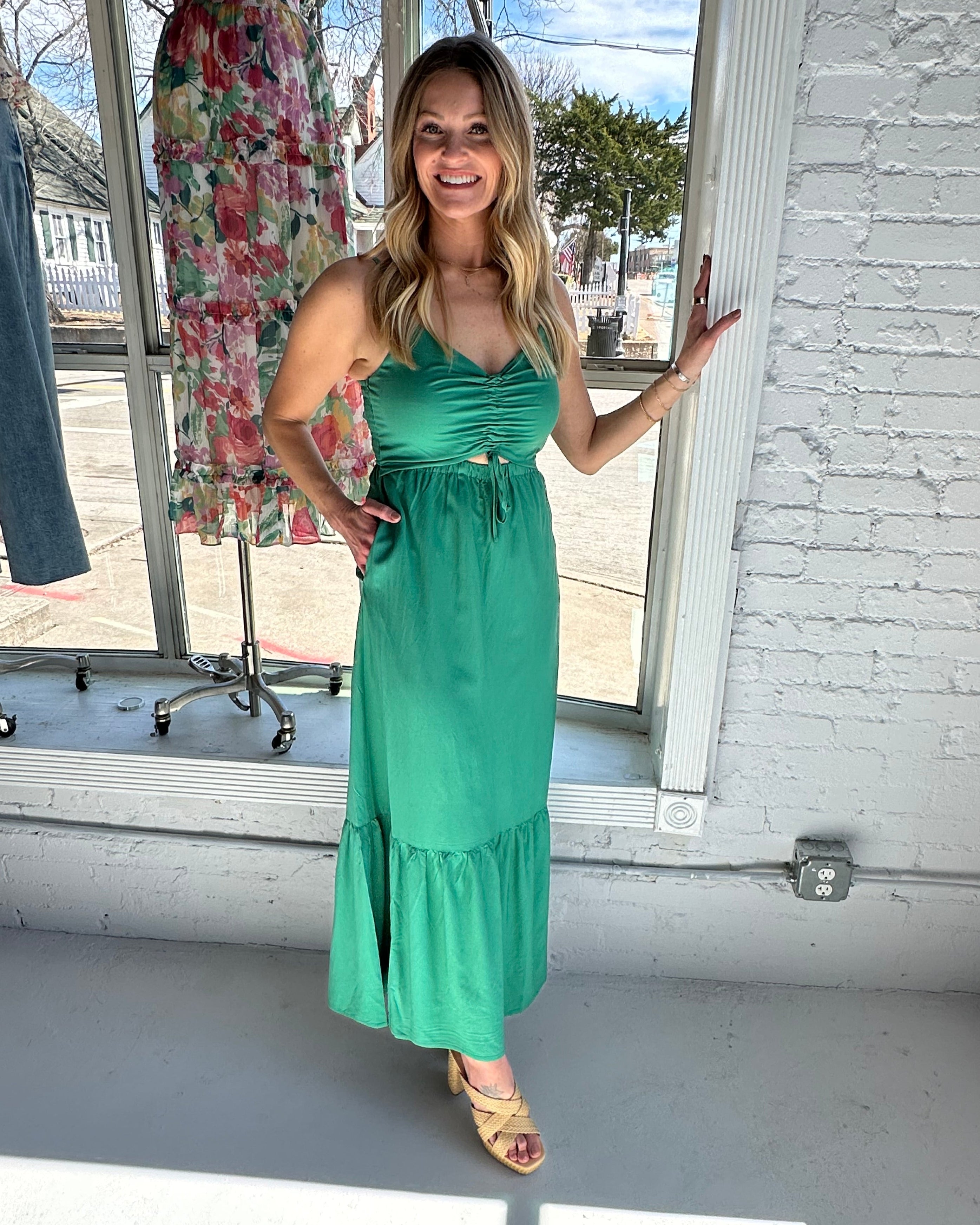 winslet maxi dress Winslet Maxi Dress-Botanical Green