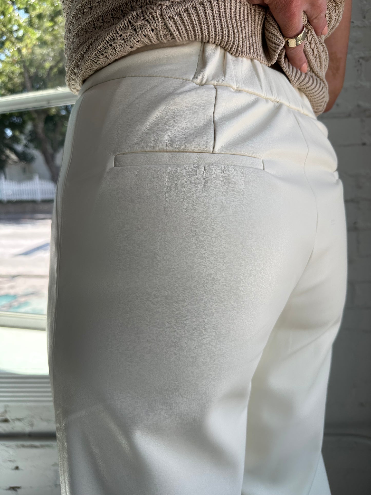 Declan Faux Leather Pant