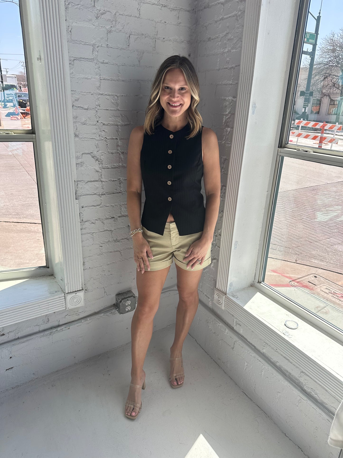 Hampton Short Pale Khaki