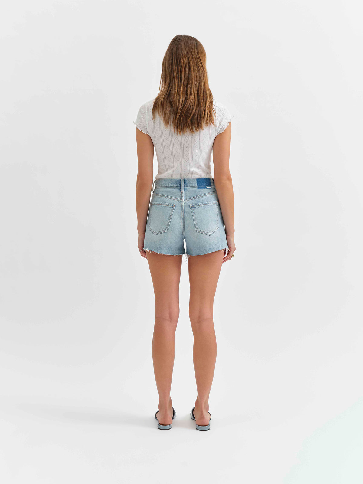 Troublemaker High Rise Short Ice Cream Vintage