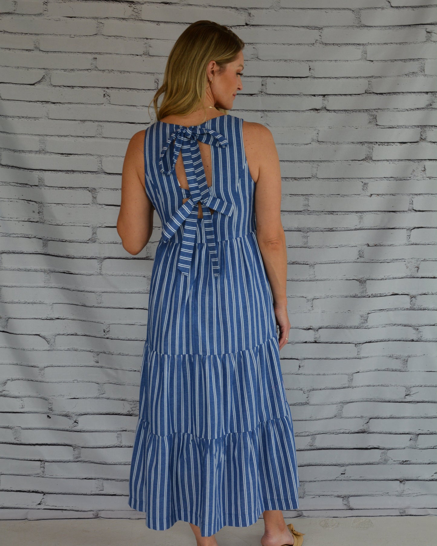 Callie Maxi Dress Blue