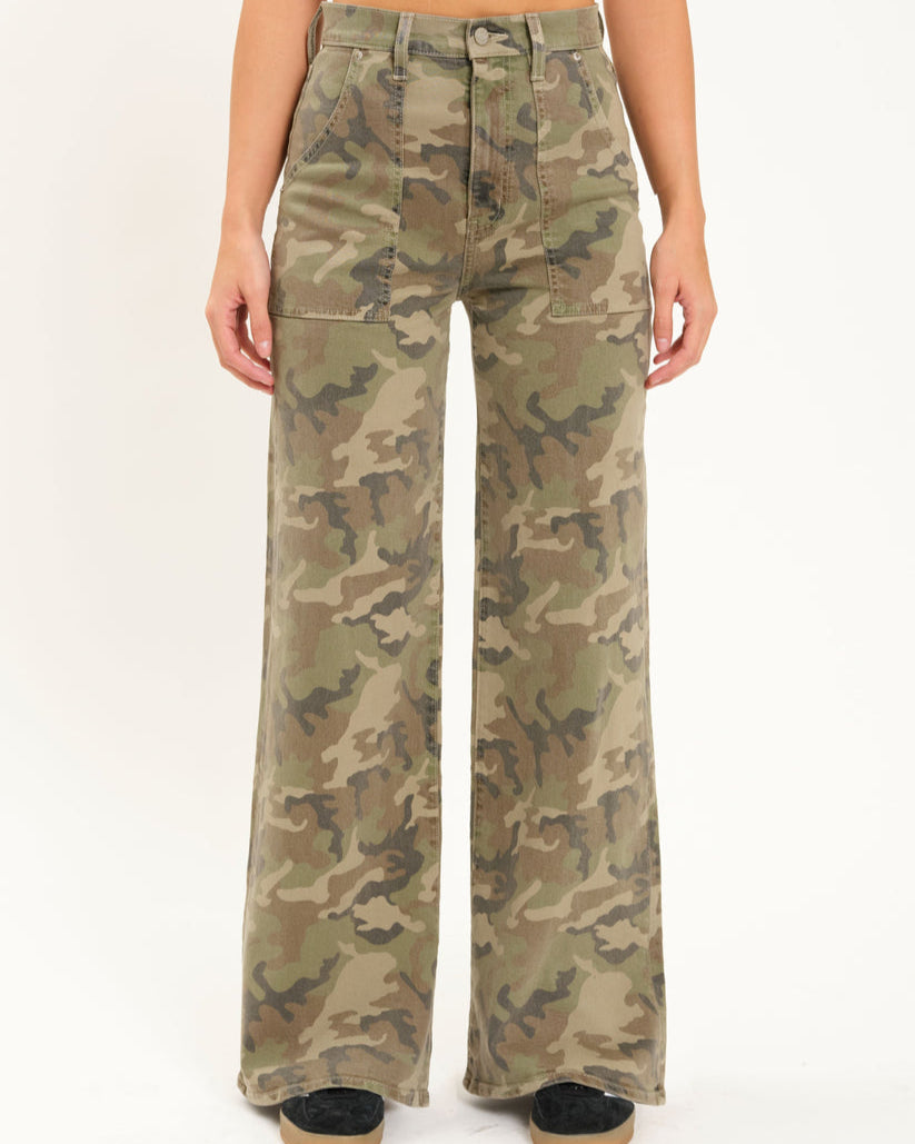 Far Out Rise Wide Leg Hideaway
