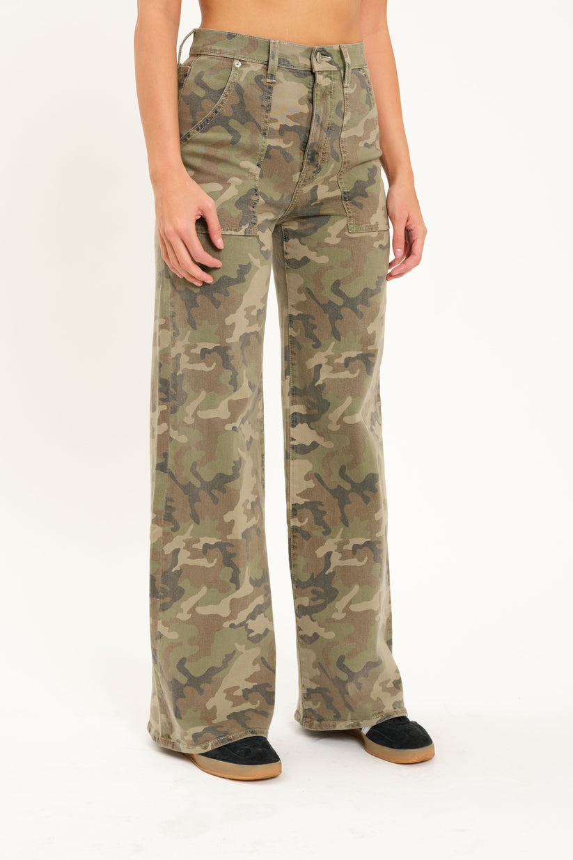 Far Out Rise Wide Leg Hideaway