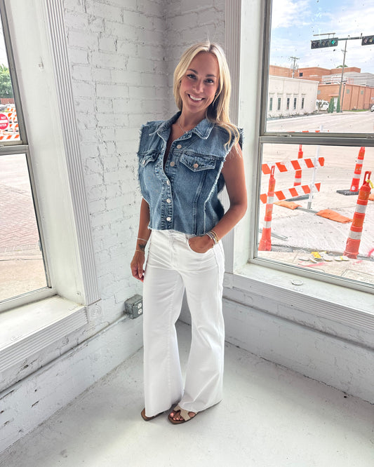 Melody Denim Vest