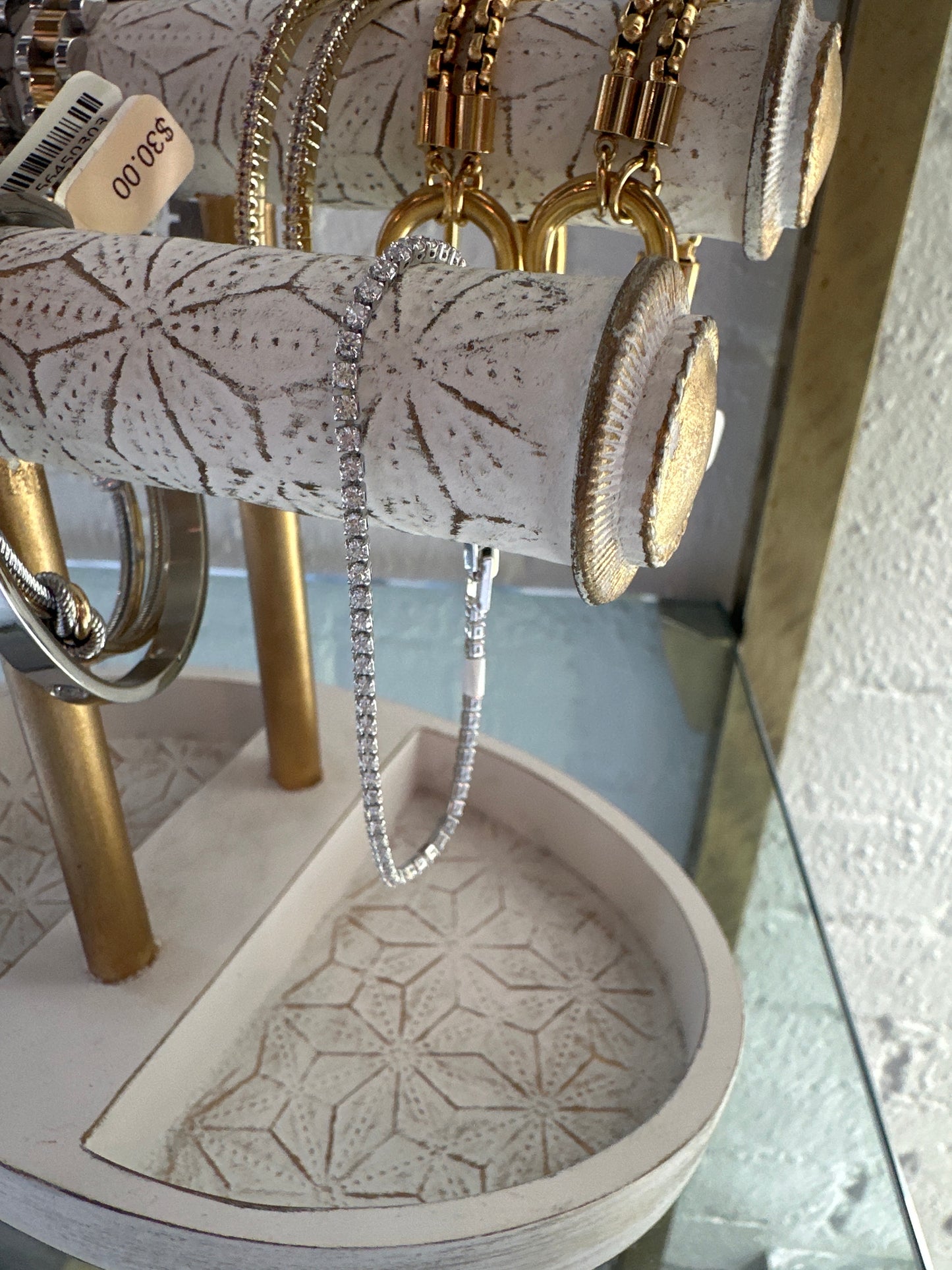Silver Tennis Bracelet