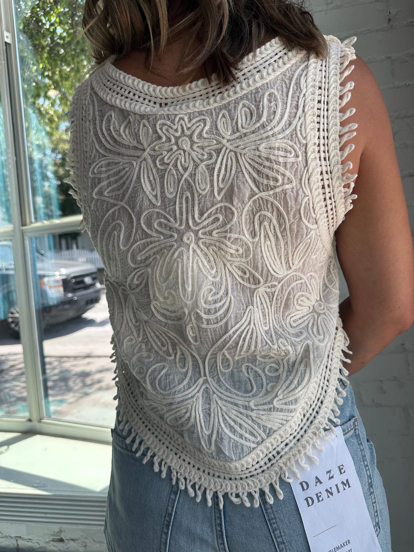Lena Crochet Top