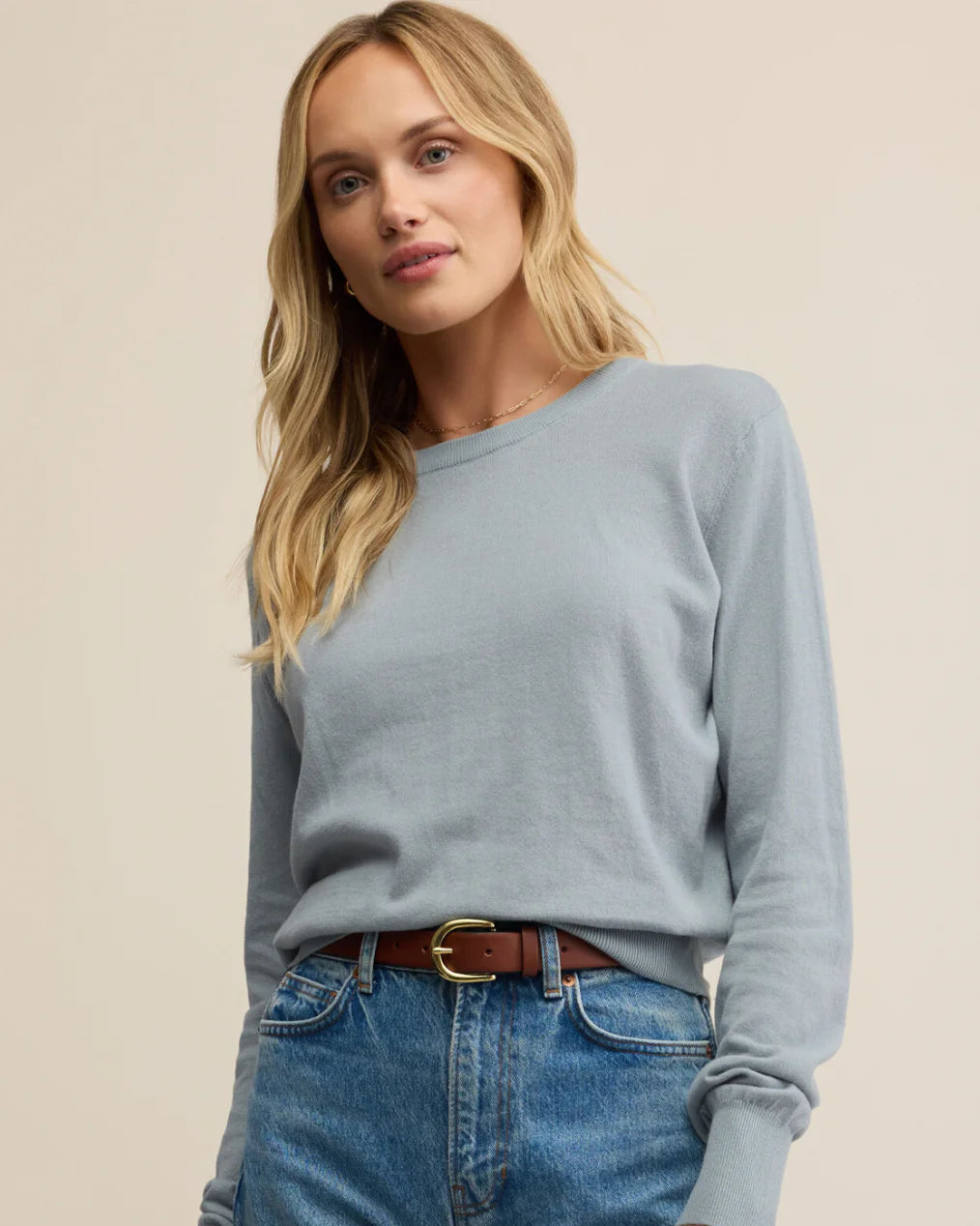 The Perfect Layer Sweater Clearwater