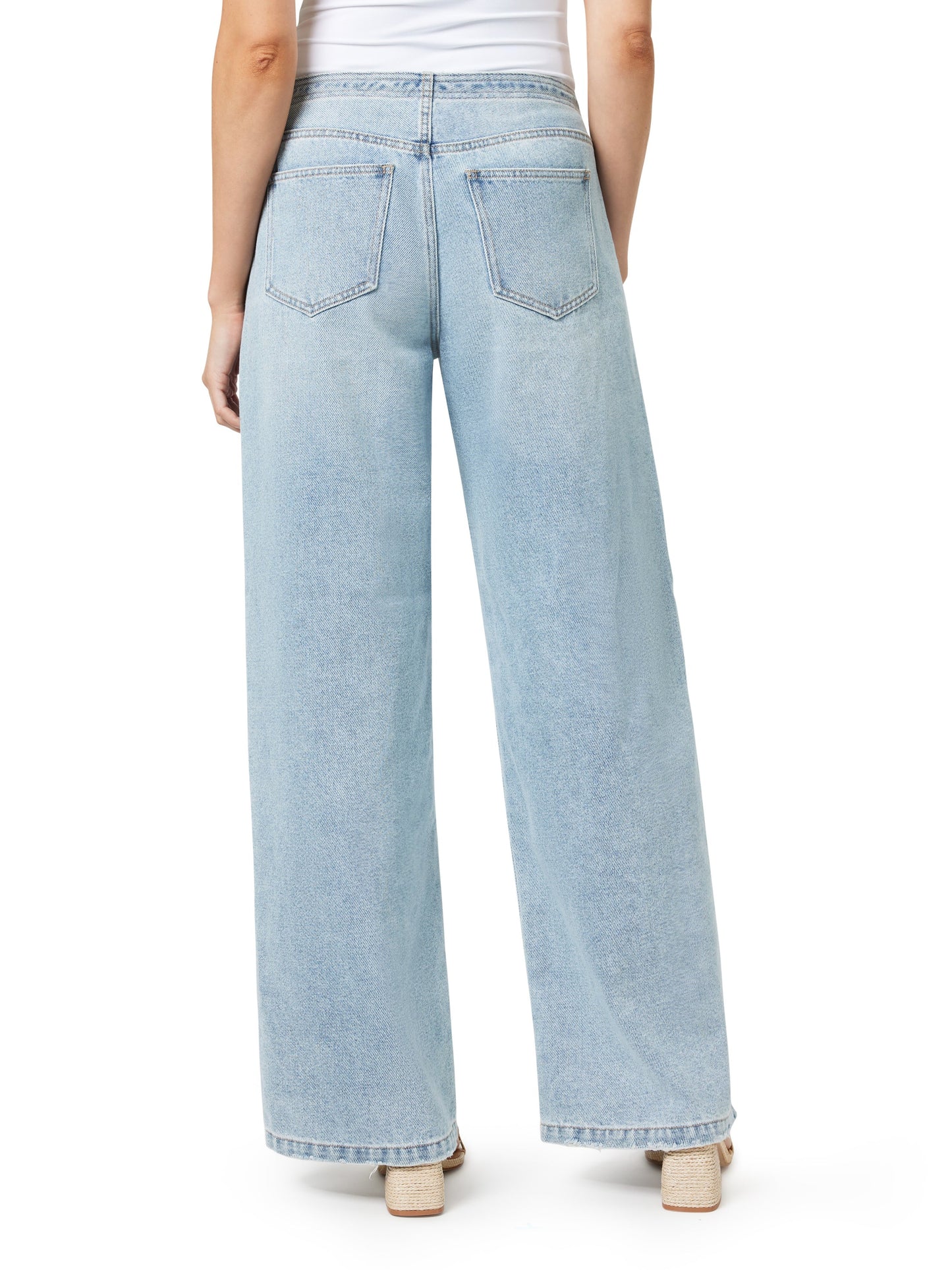 Jade Drawstring Wide Leg Jean