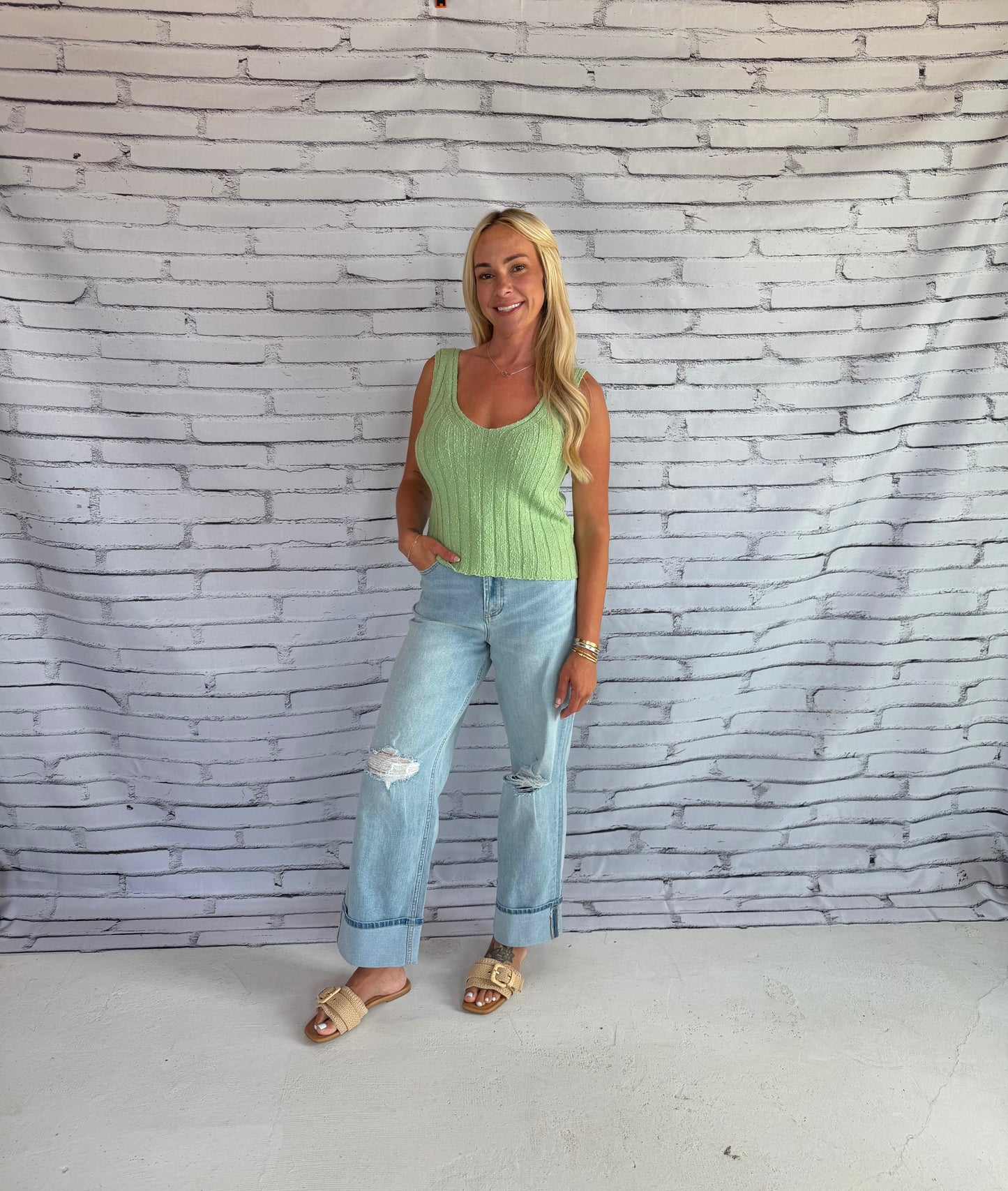 Acadia Sweater Tank Sprout