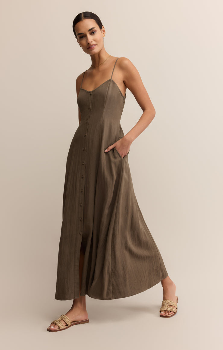 Angel Eyes Airy Midi Dress