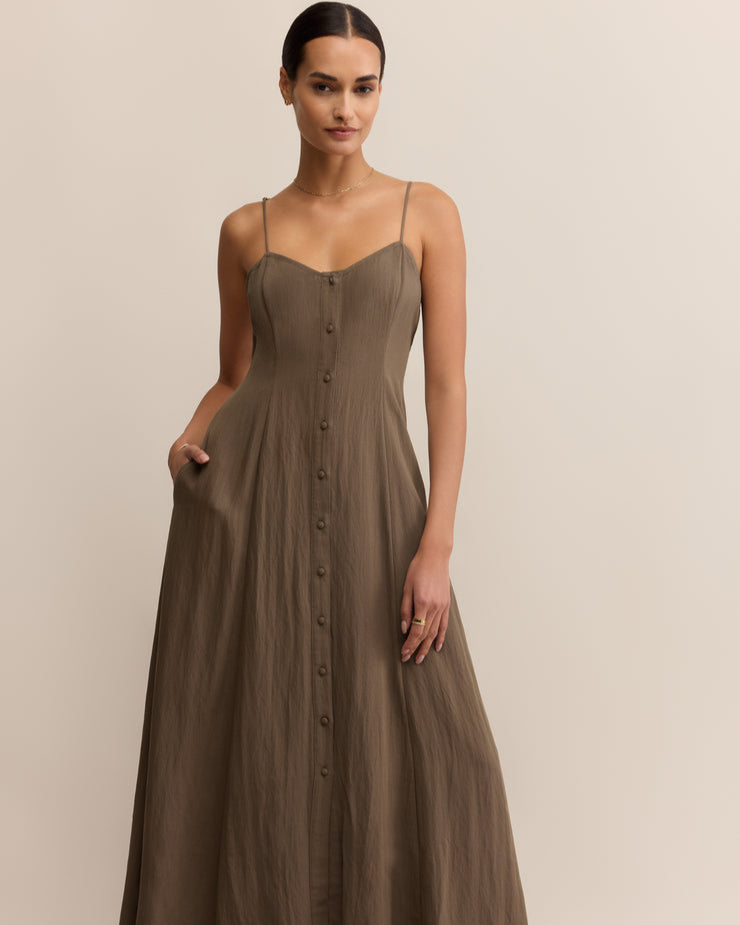 Angel Eyes Airy Midi Dress