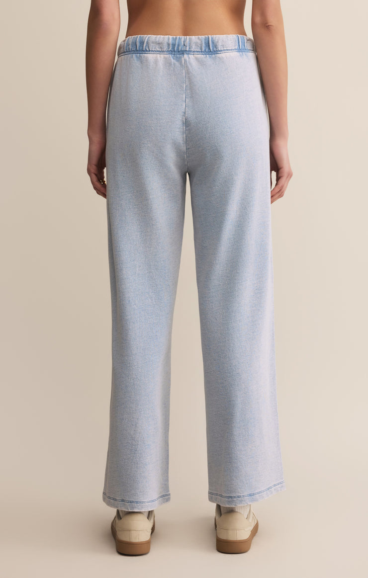 Hunter Knit Denim Pant Washed Indigo