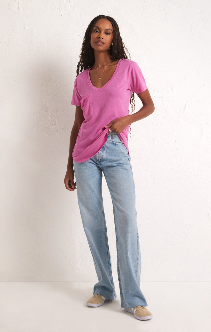 The Pocket Tee- Heartbreaker Pink