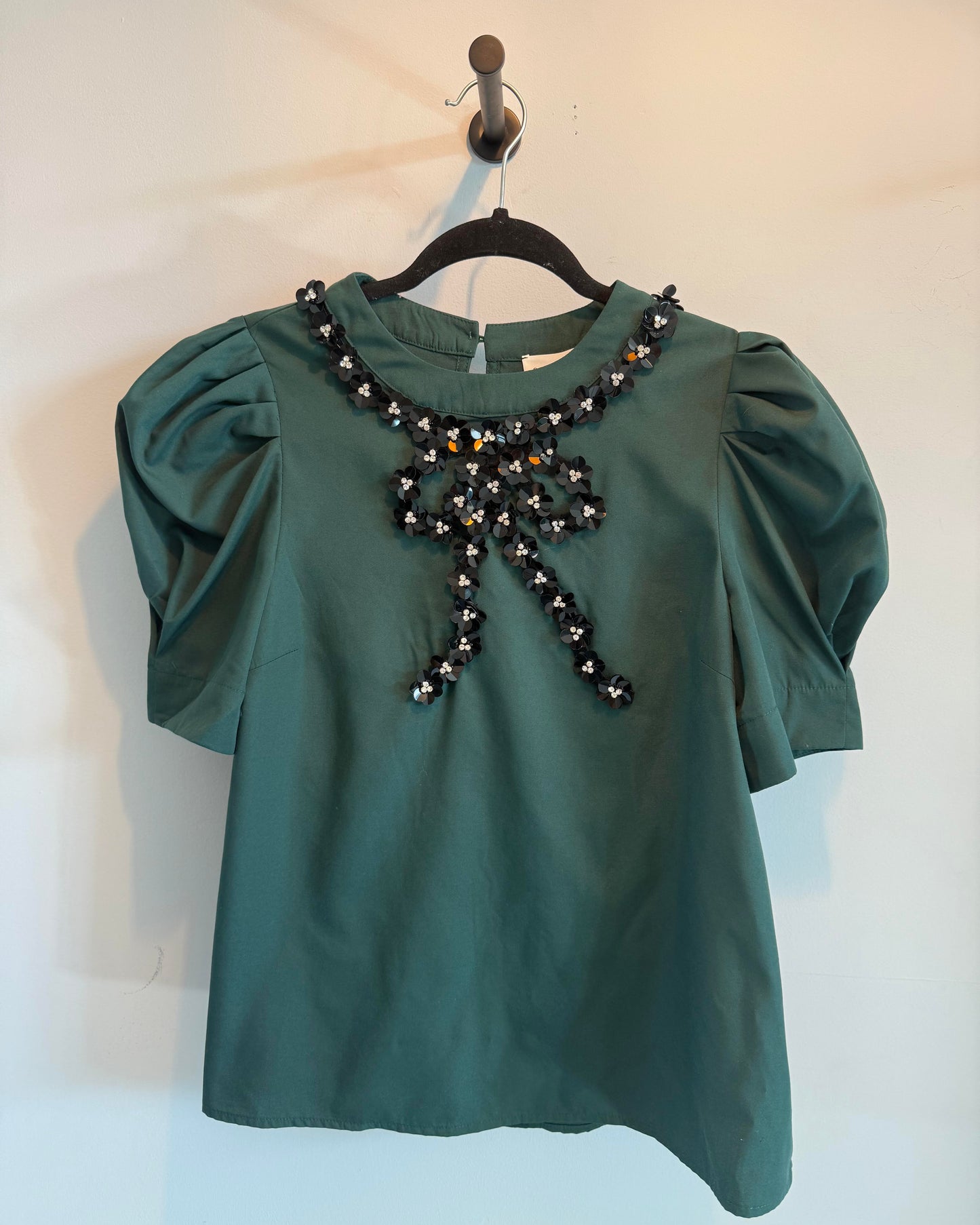 Aurora Hunter Green Blouse
