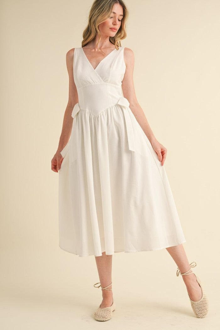 Kathryn Tie Wrap Dress