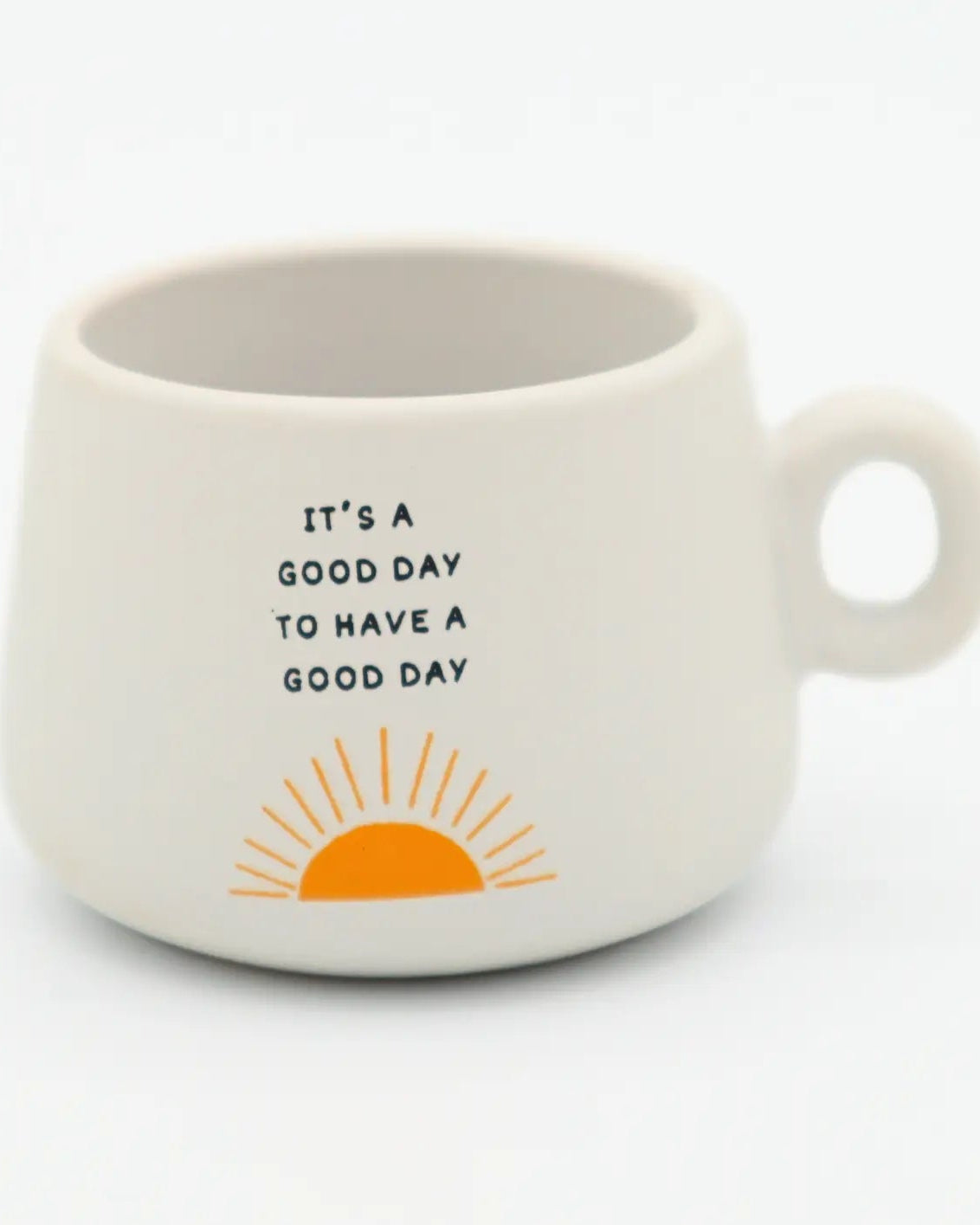 Cappuccino Mug Shot Glass Its a Good Day