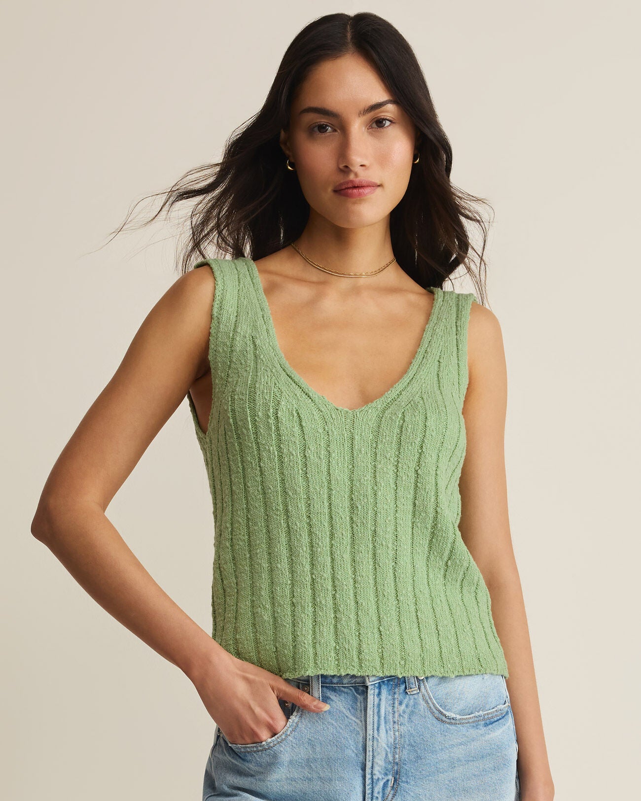 Acadia Sweater Tank Sprout