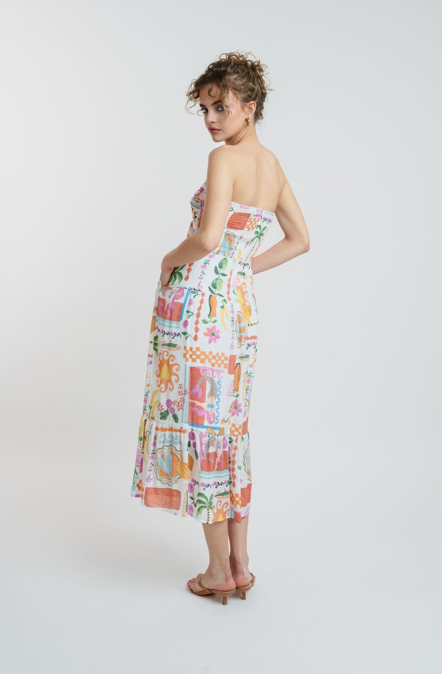 Amaya Papaya Dress