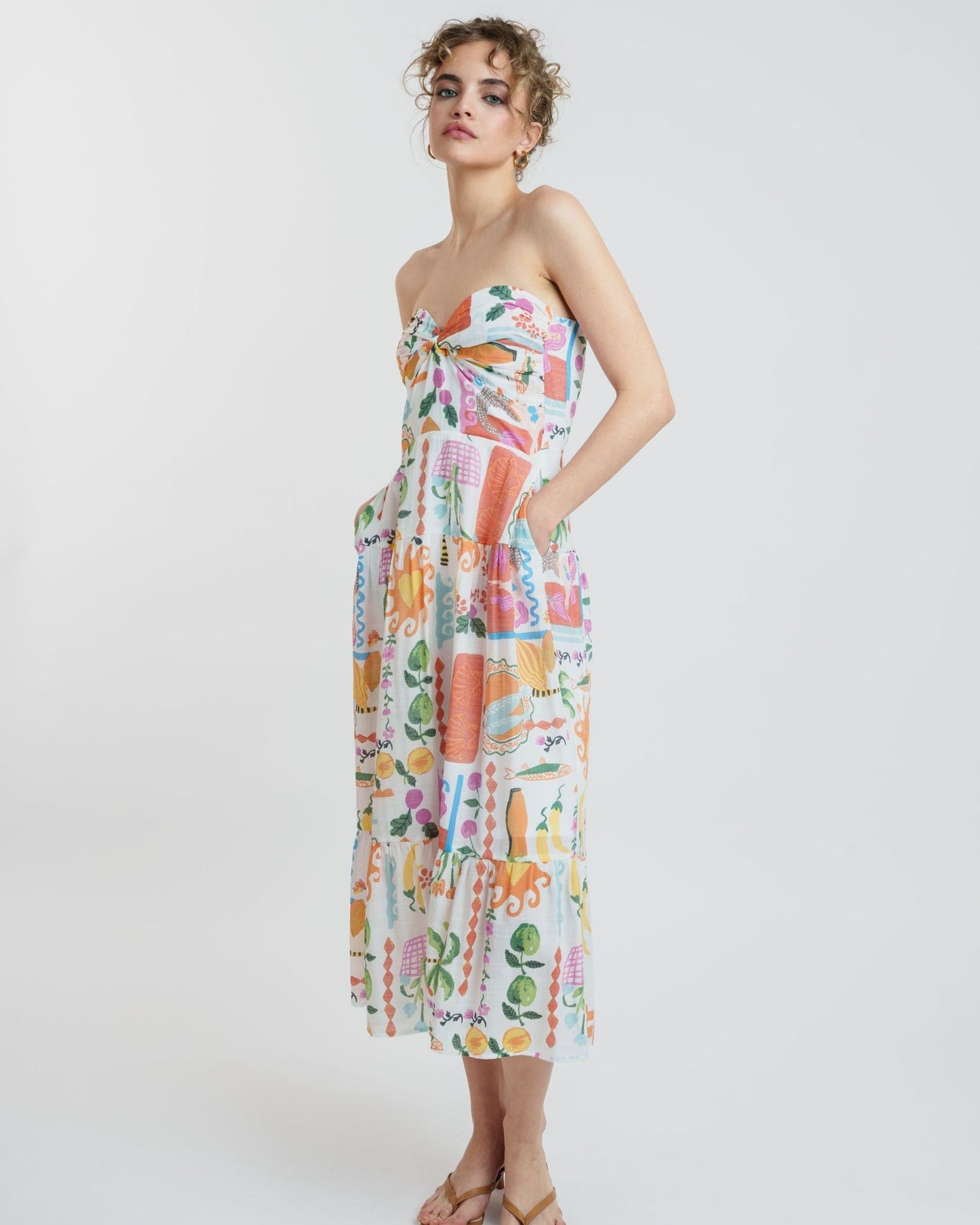 Amaya Papaya Dress