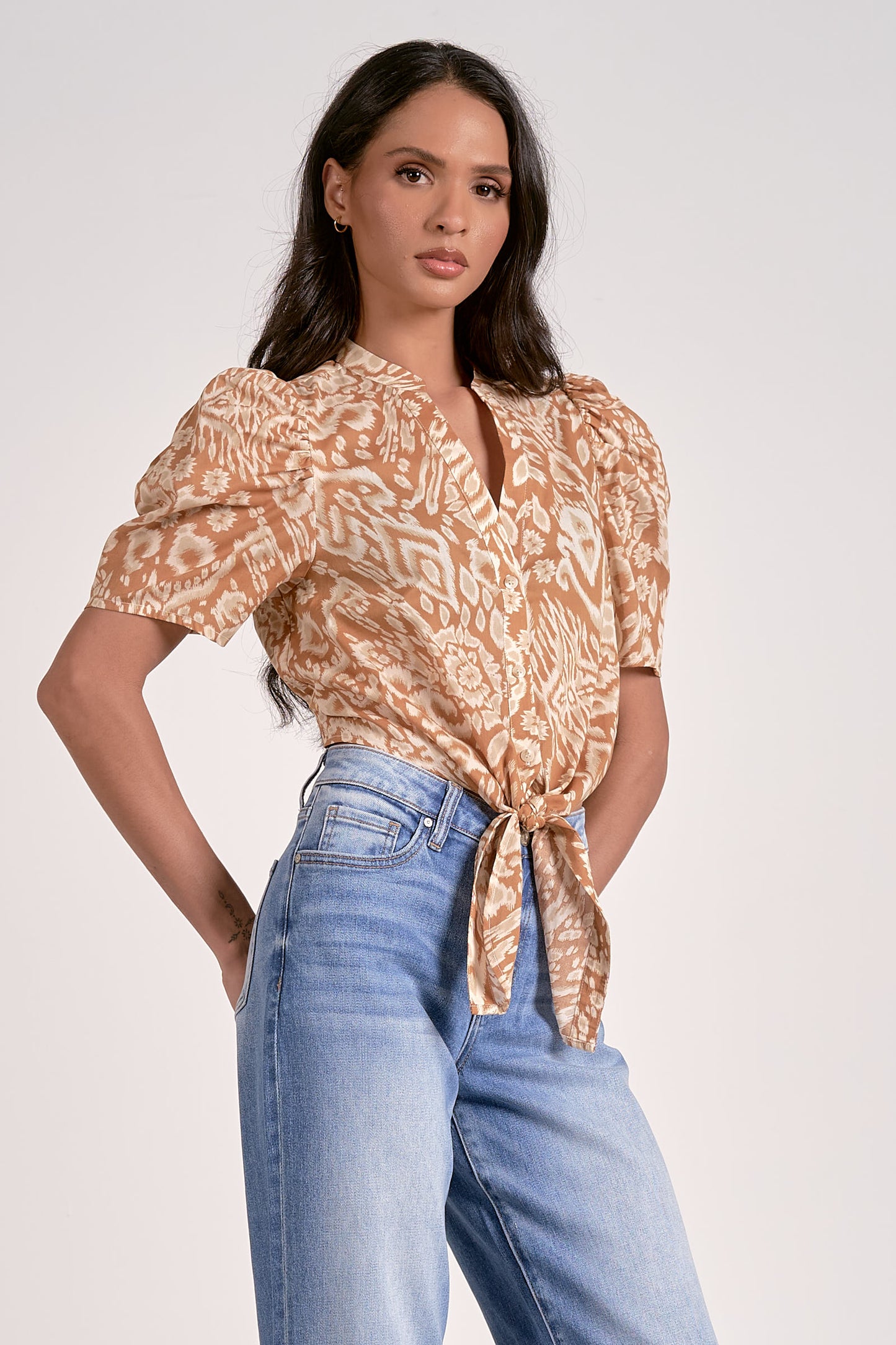Cayden Printed Top