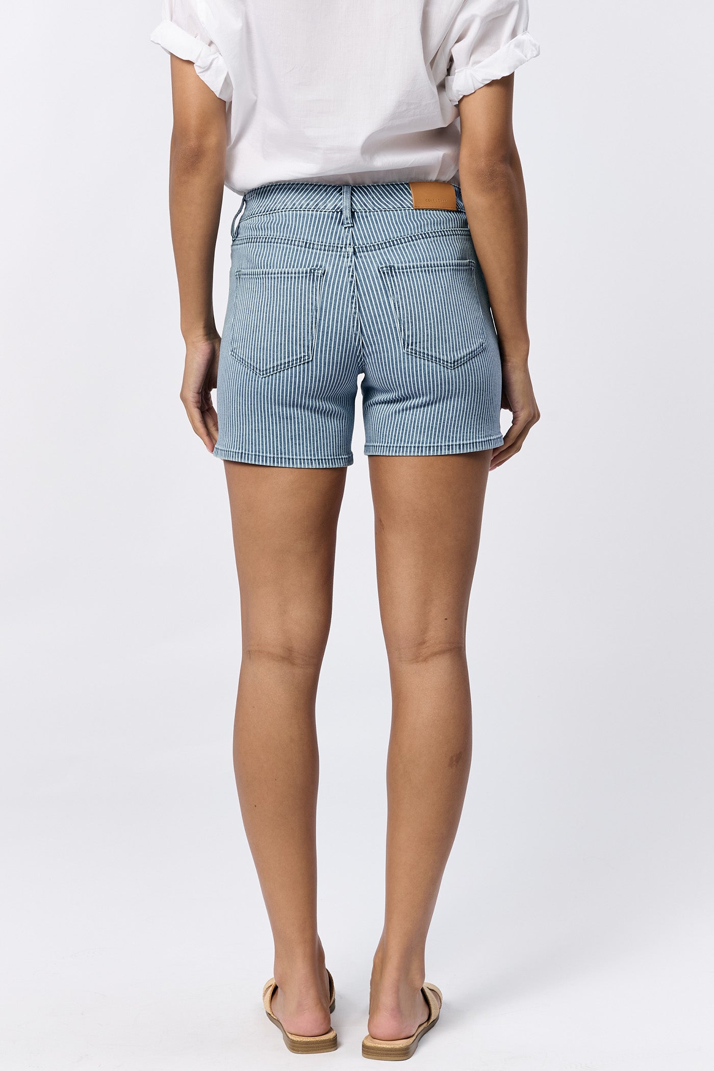 Julian Short Indigo Stripe