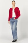 Cambria Cardigan Salsa