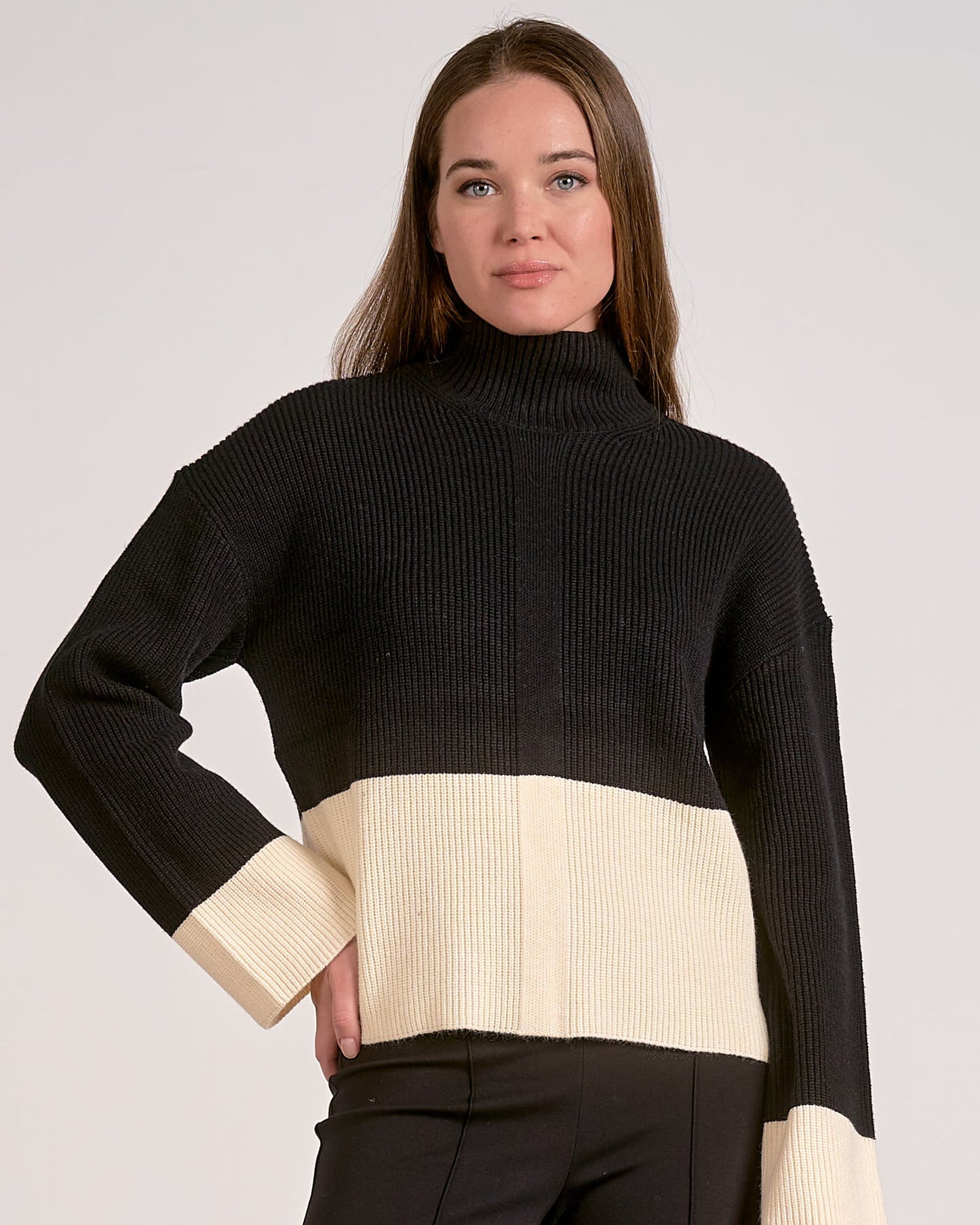 Abbey Color Block Sweater