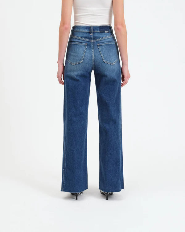 Far Out High Rise Wide Leg Waterfall