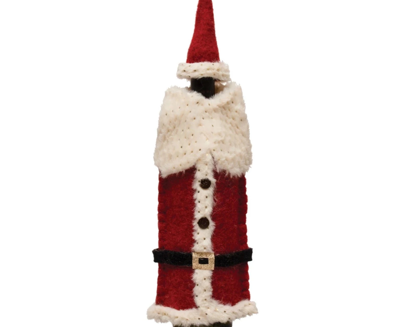 Cap & Bottle Cover- Santa Suit
