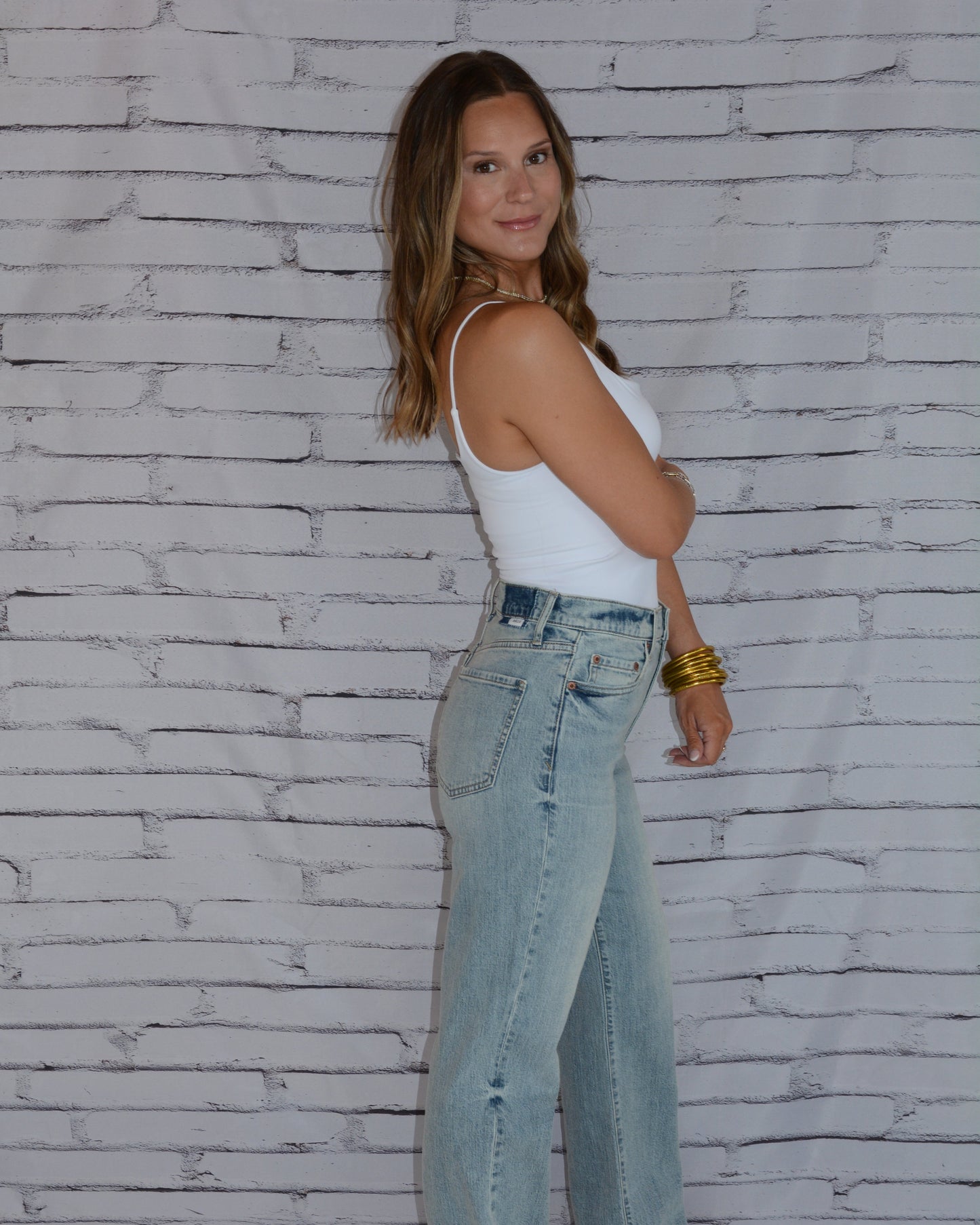 Clean Square Cami White