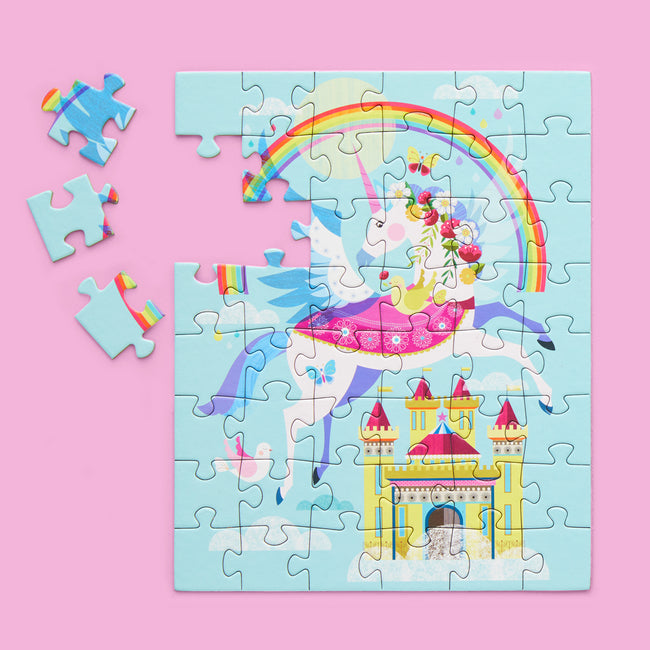 Rainbow Unicorn 48 Piece Puzzle