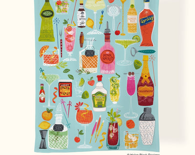 5 O'clock Somewhere 100% Cotton Tea Towel